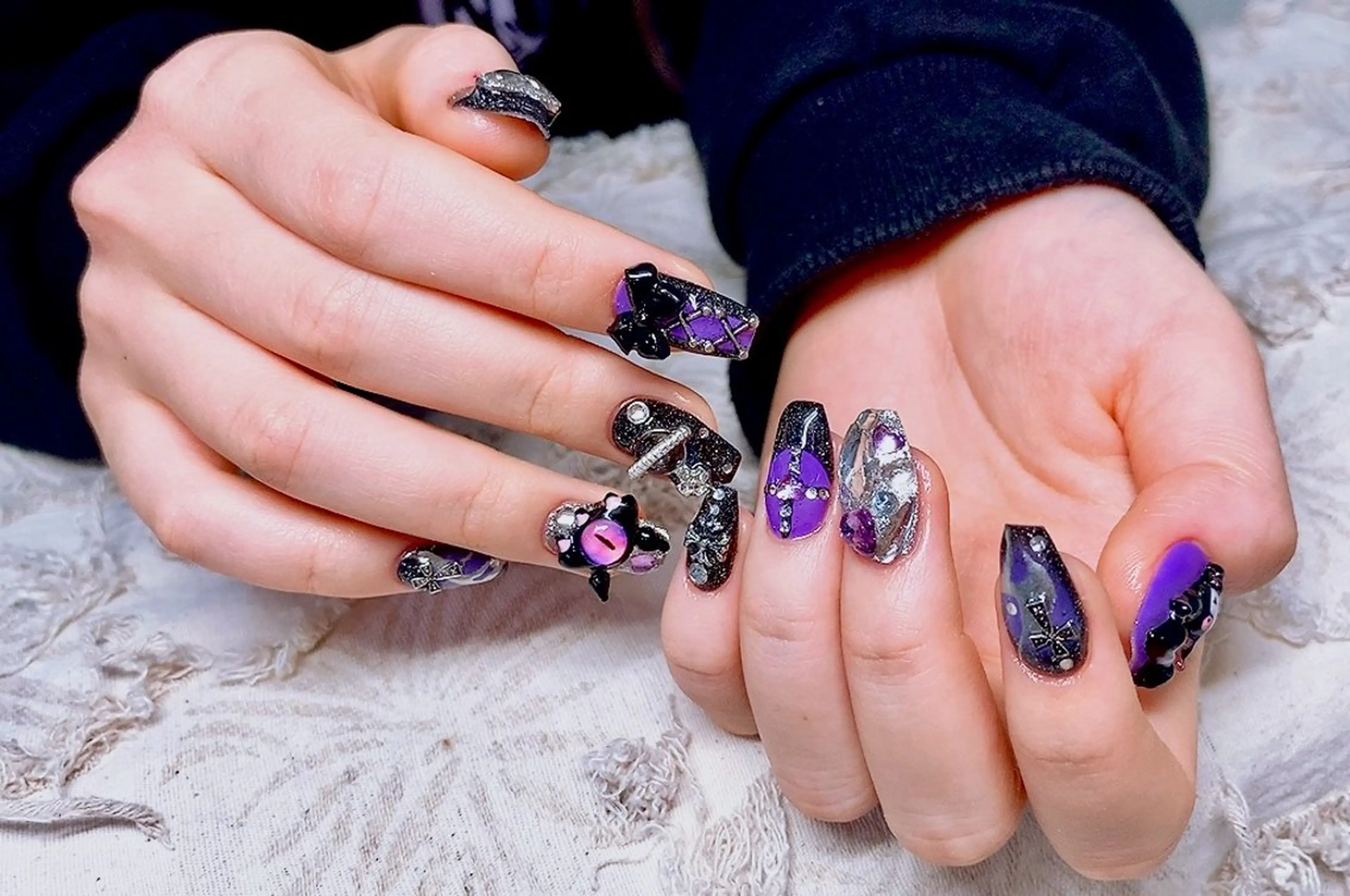 ネイル ゆず秋葉原 Vickyのネイルデザイン