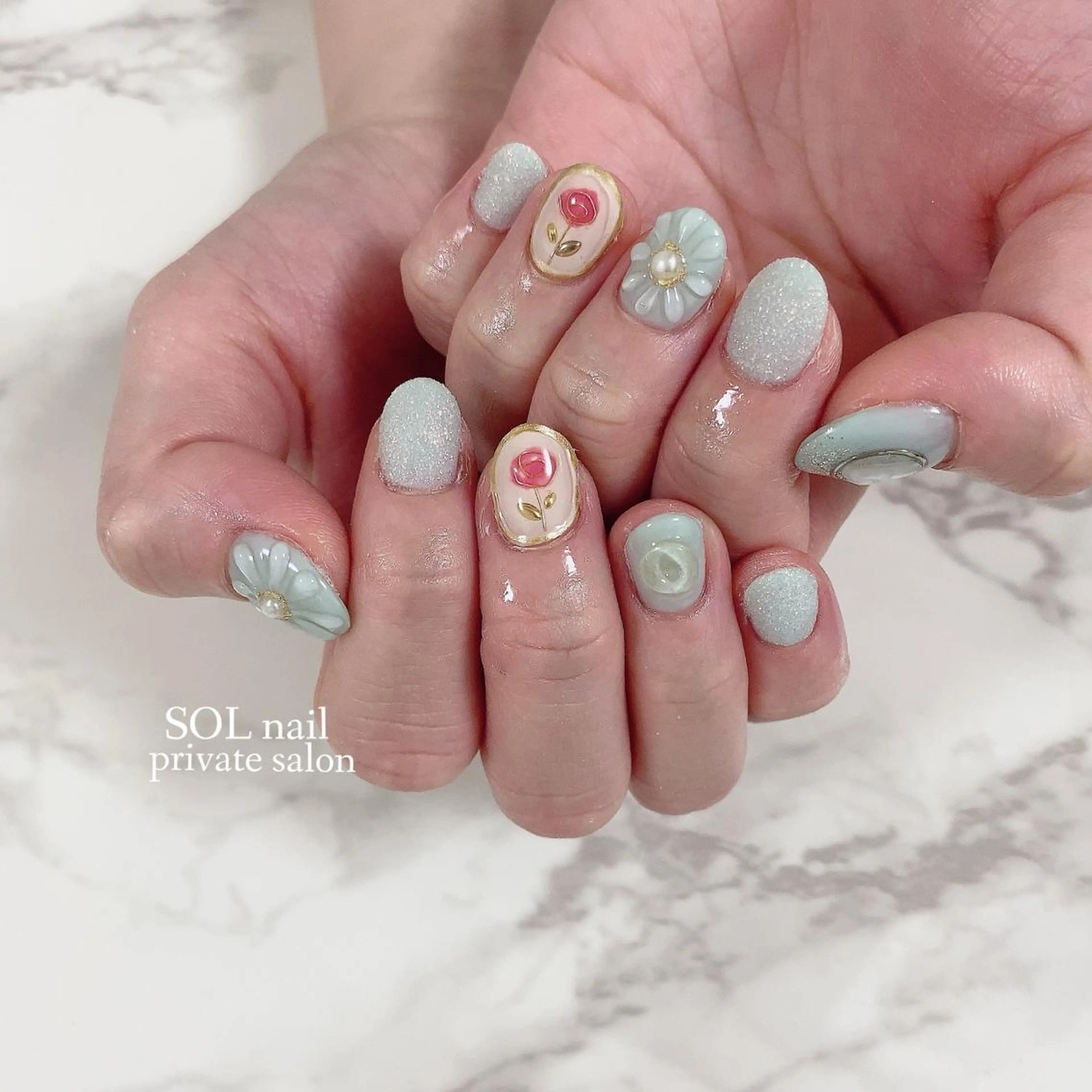 ネイル SOL NAILのネイルデザイン