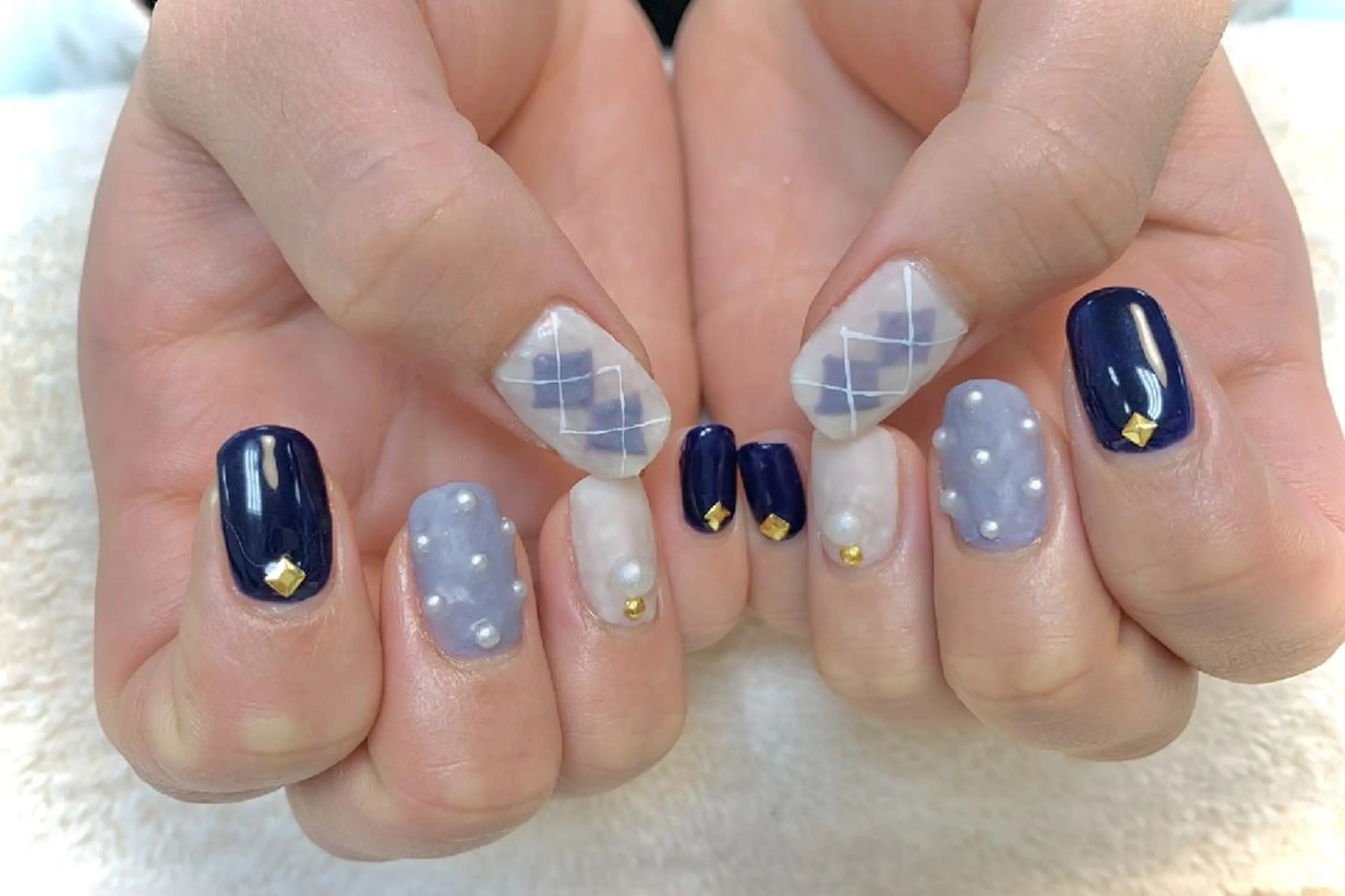 ネイル 持ち込み ハンドネイル ハンドケア Eden　private nail saron所属・Eden ♾️のネイルデザイン