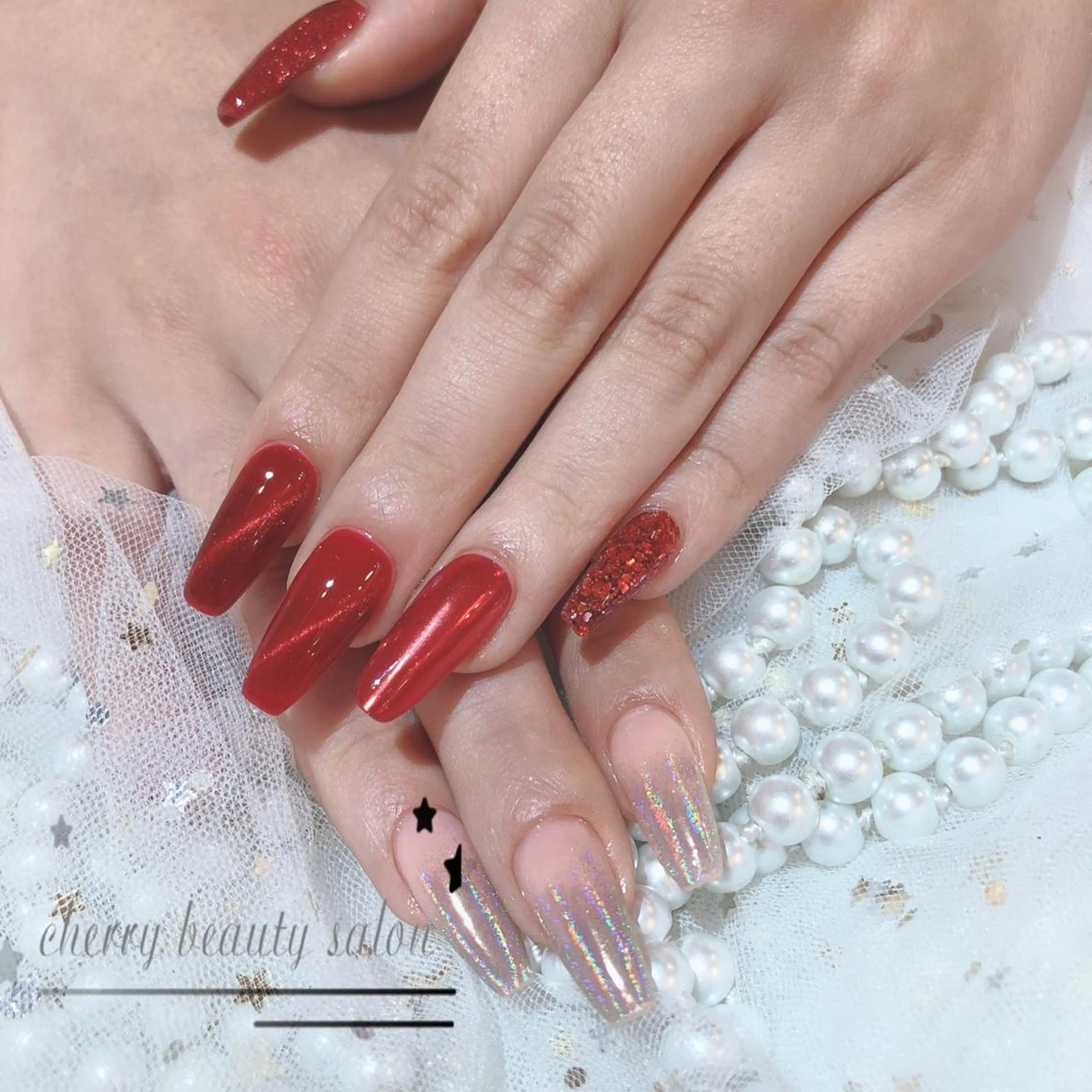 ネイル SAKURA 🍒のネイルデザイン