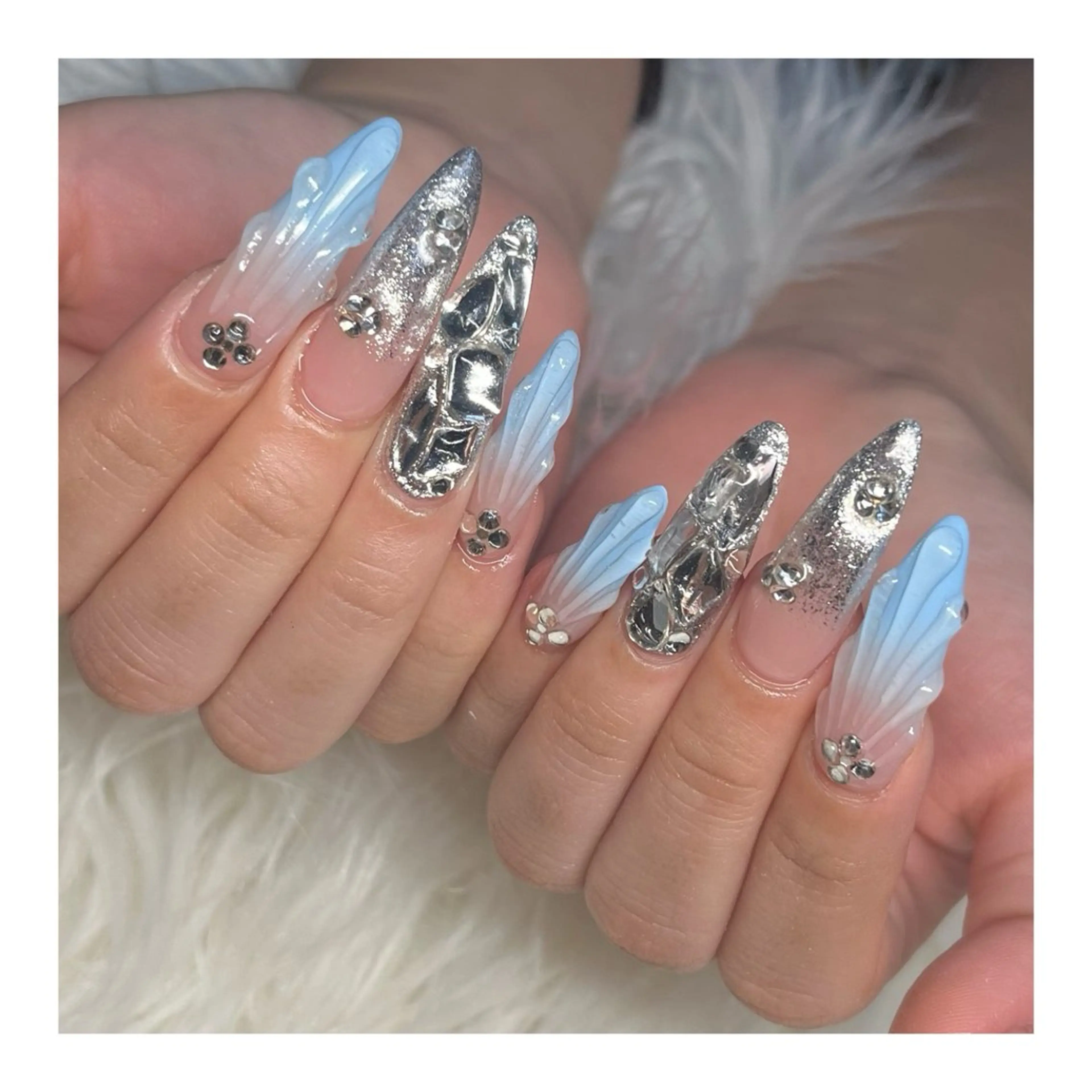 ネイル ロングネイル ハンドネイル 587nail *のネイルデザイン