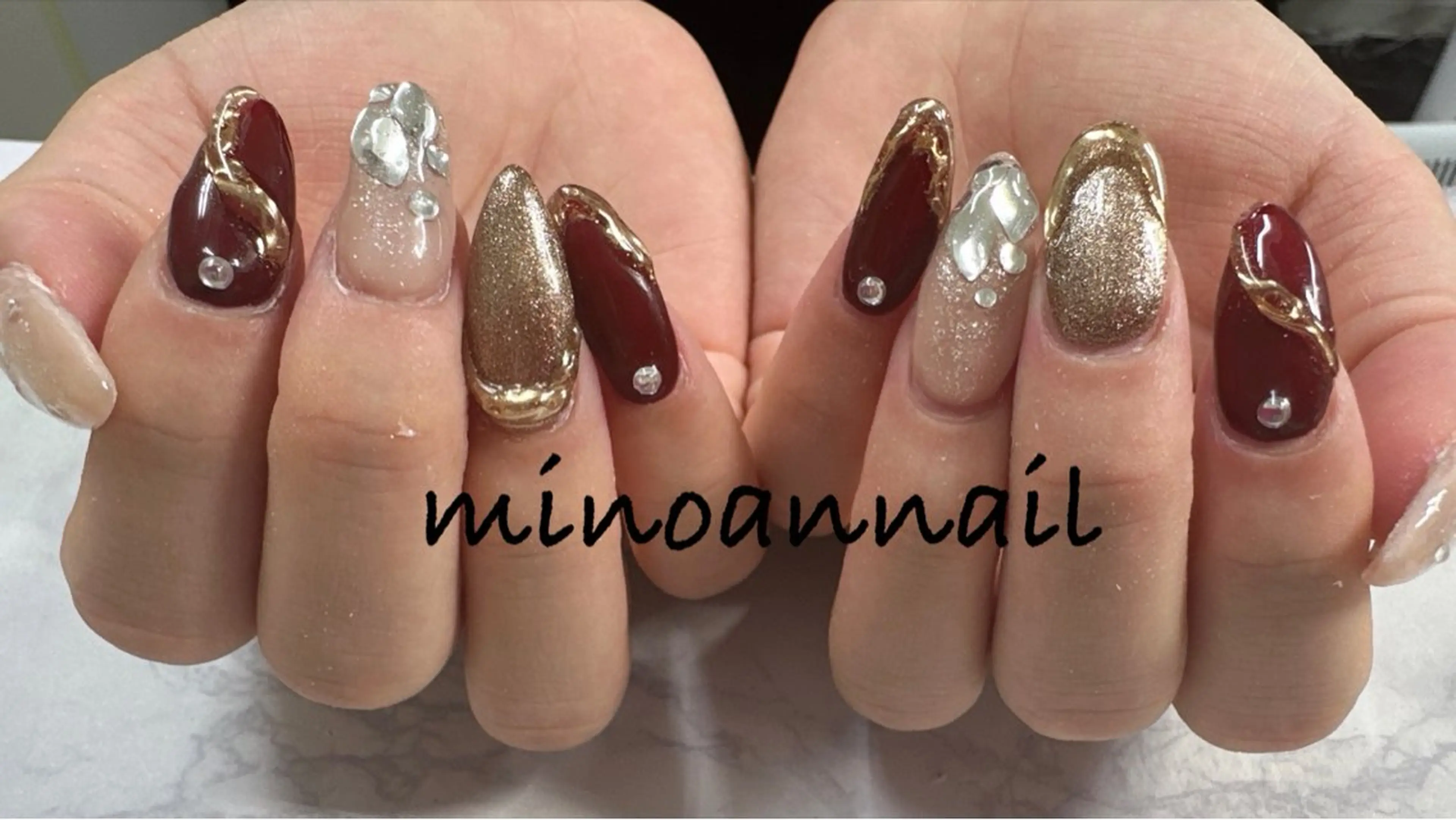 ネイル 美ノ庵ネイルサロン メトロポリタン前店のネイルデザイン