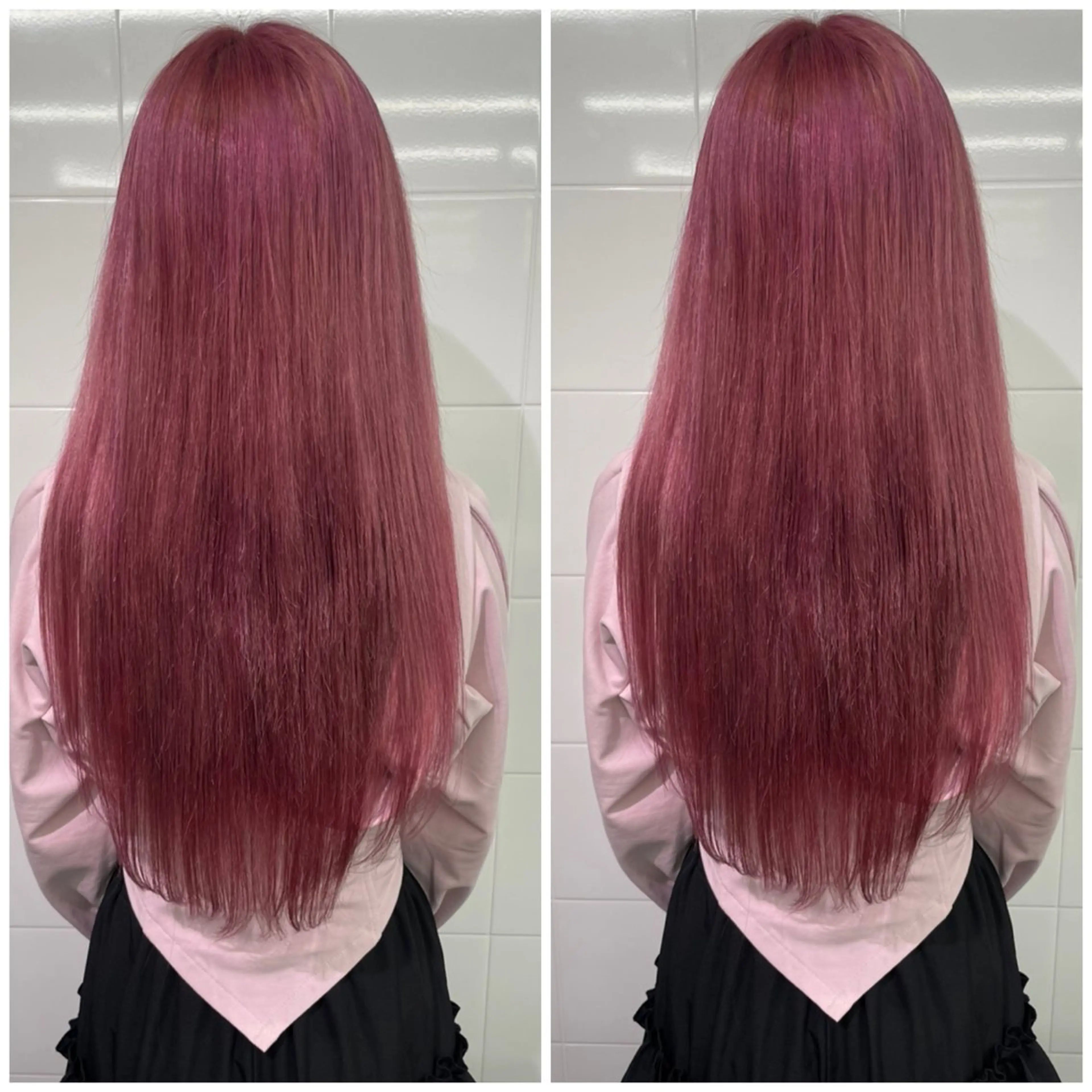 ロング ヘアカラー エクステ 🦋プルエクステ ARISA🦋のヘアスタイル