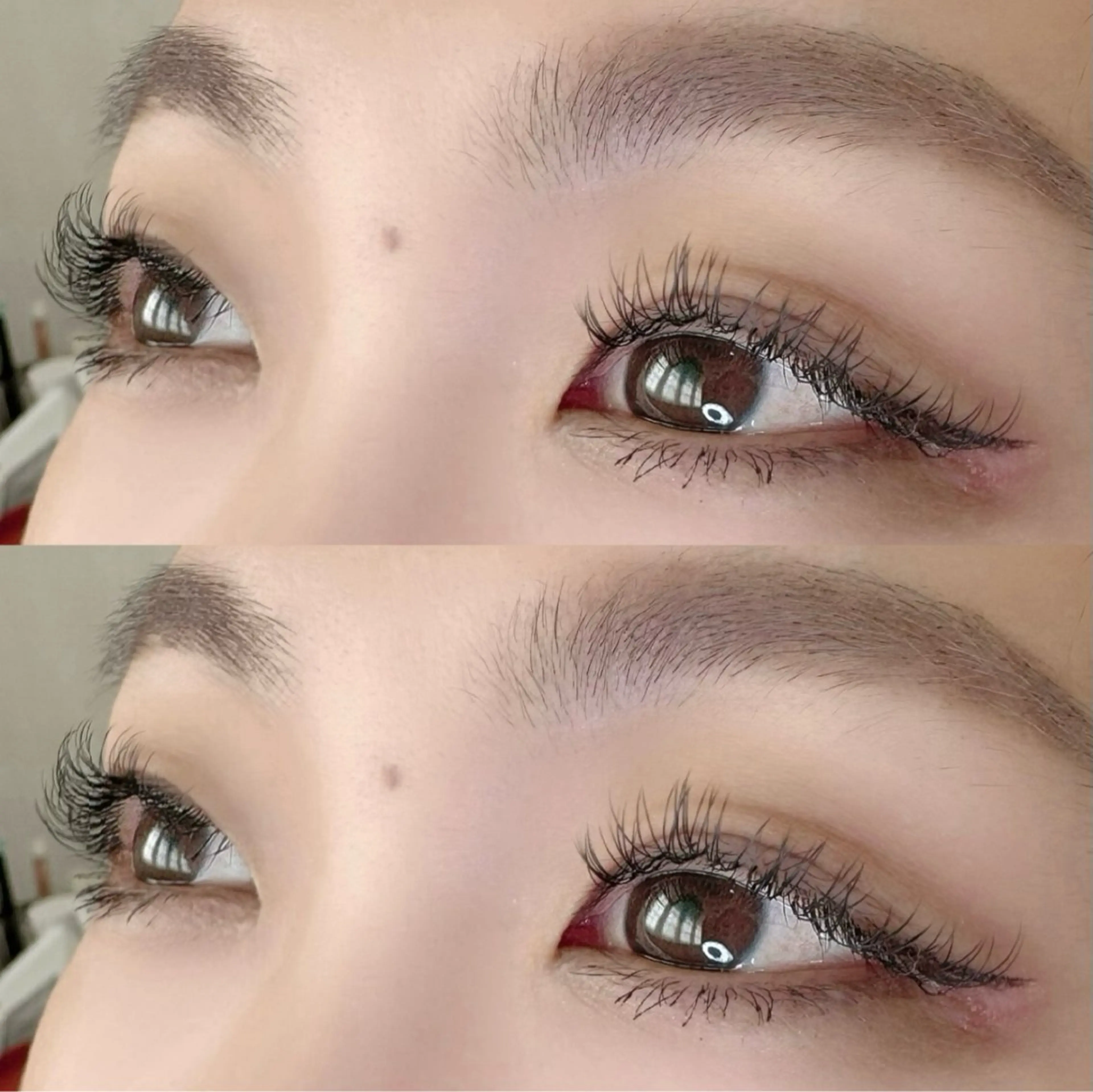 【オフ無料】ダブルフラットラッシュ100本(200本)ボリュームアップ！アイシャンプー＋クリアorブラックコーティング付の写真