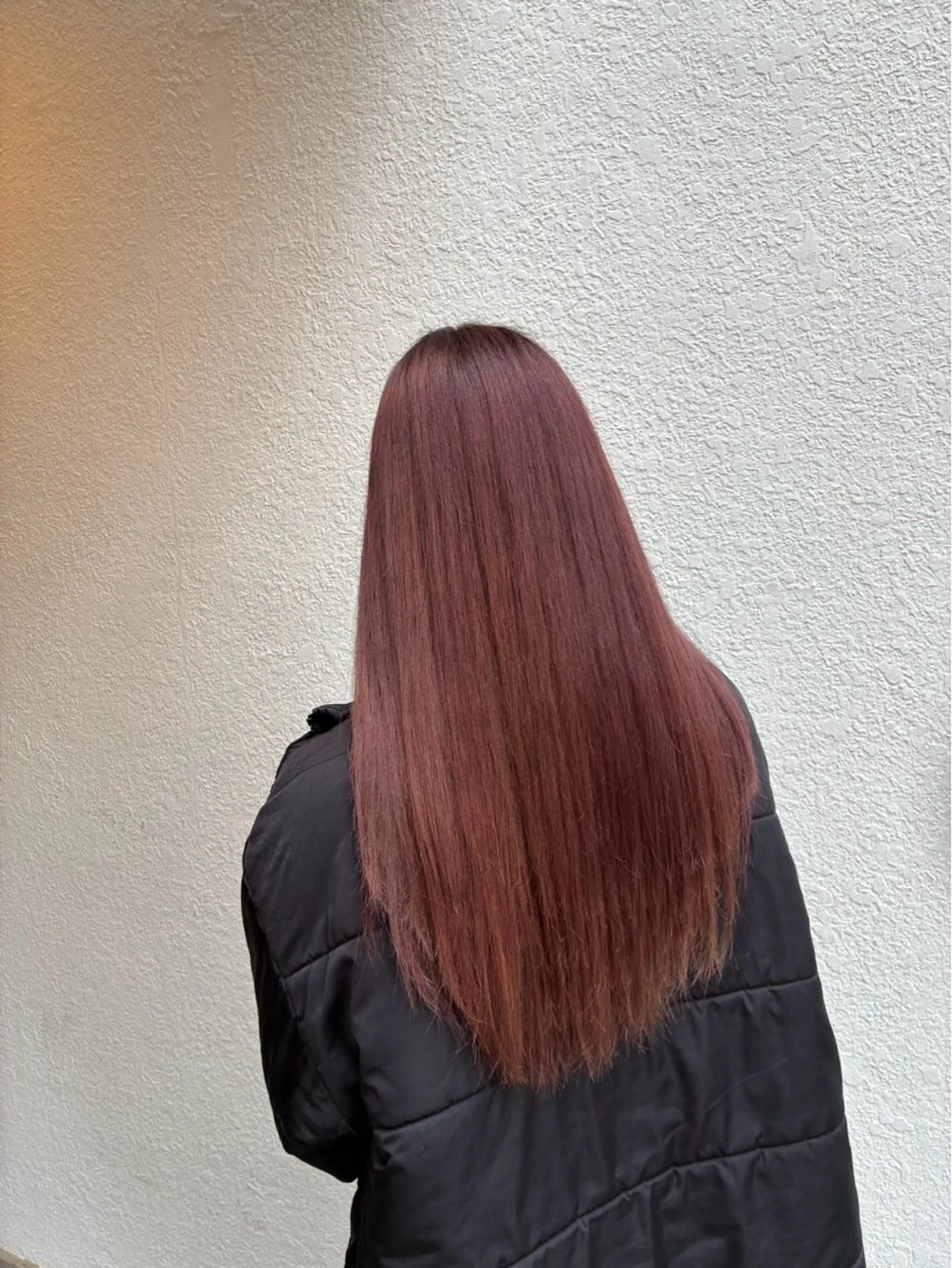 ロング ヘアカラー トリートメント 透明感カラー♡はるか 髪質改善ボブレイヤーのヘアスタイル