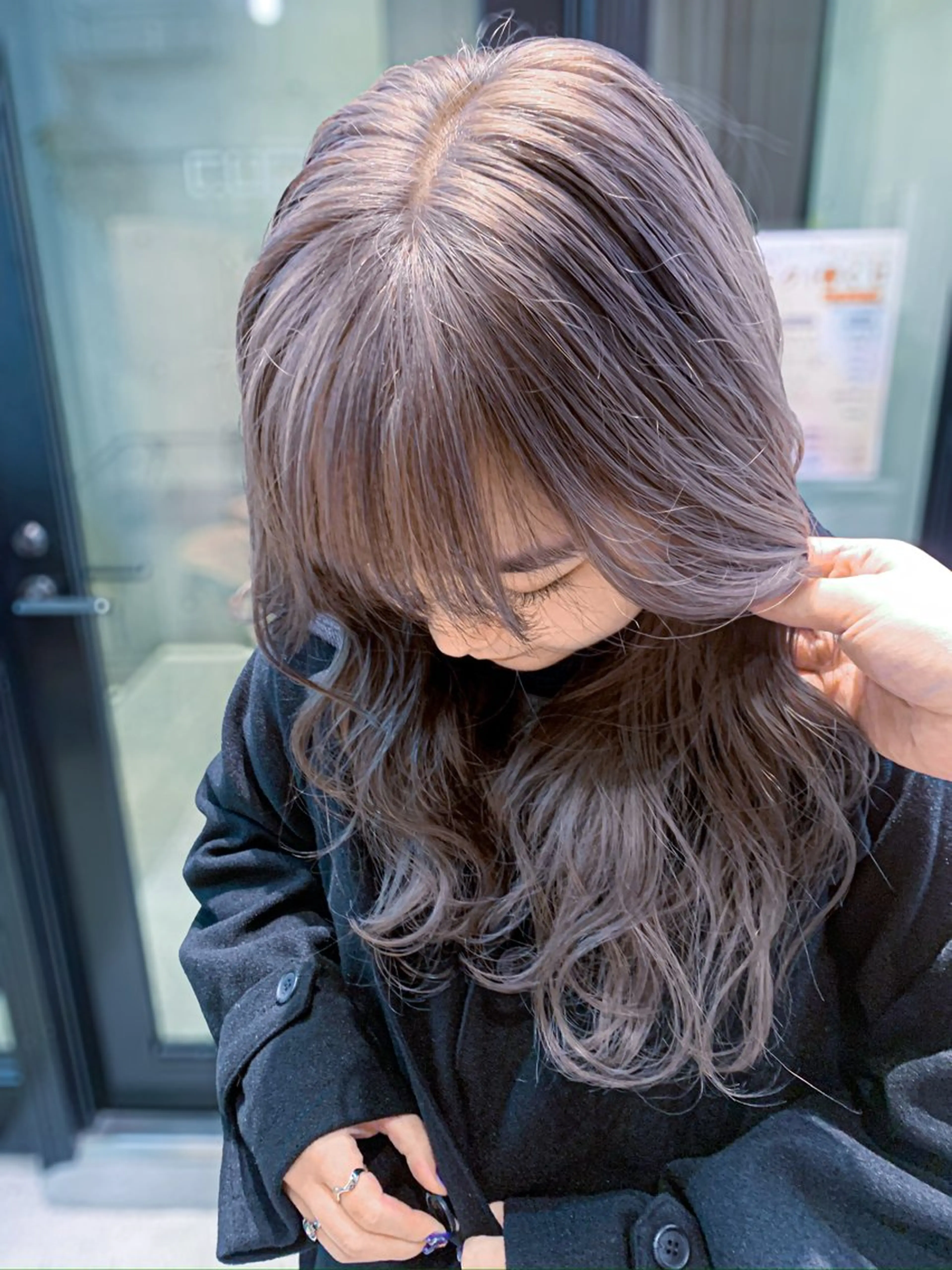 ロング カラー ヘアカラー ルーツカラー/ デザインカラー/井川のヘアスタイル