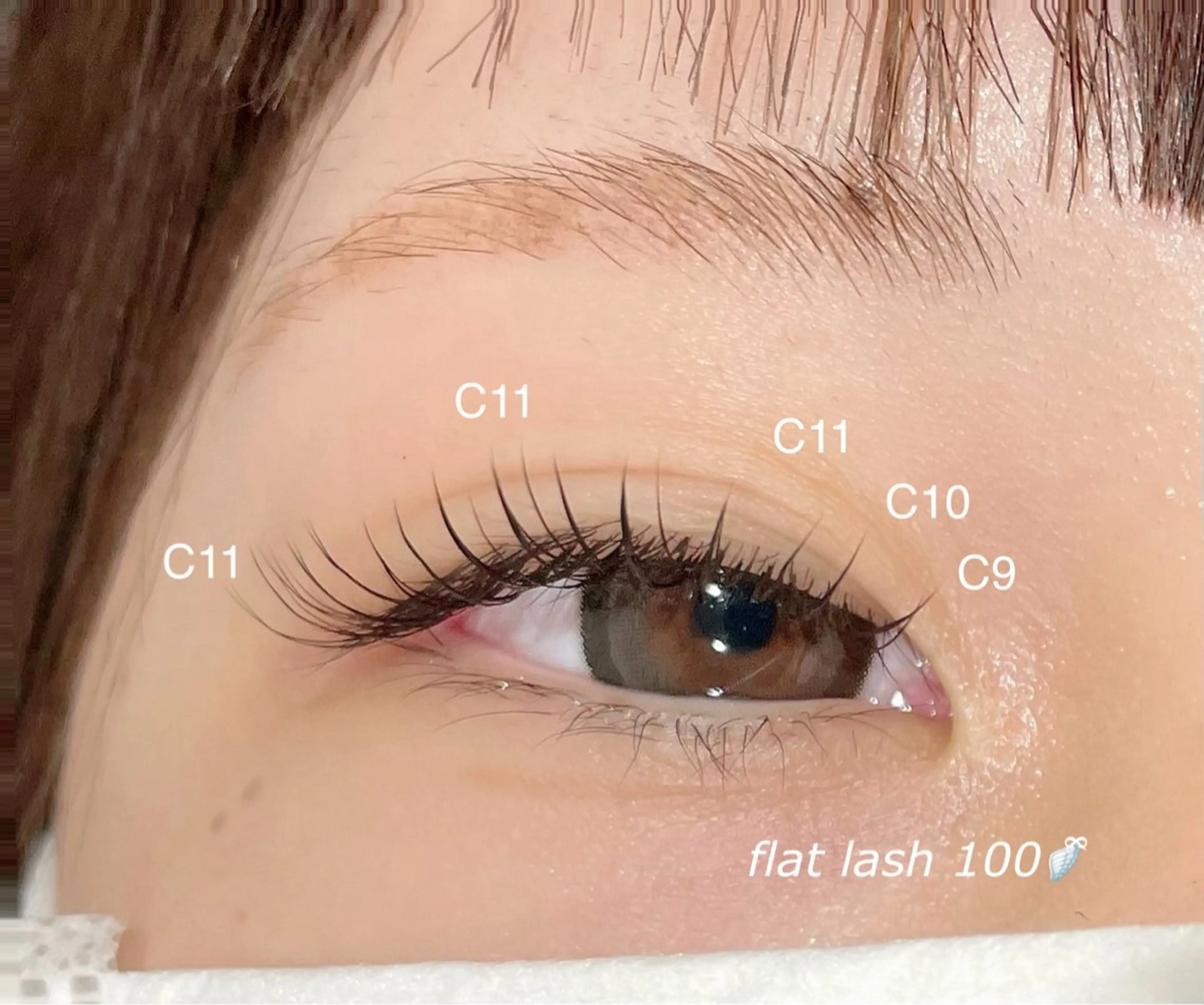 マツエク・マツパ Oli-Oli arisaのマツエク・マツパデザイン