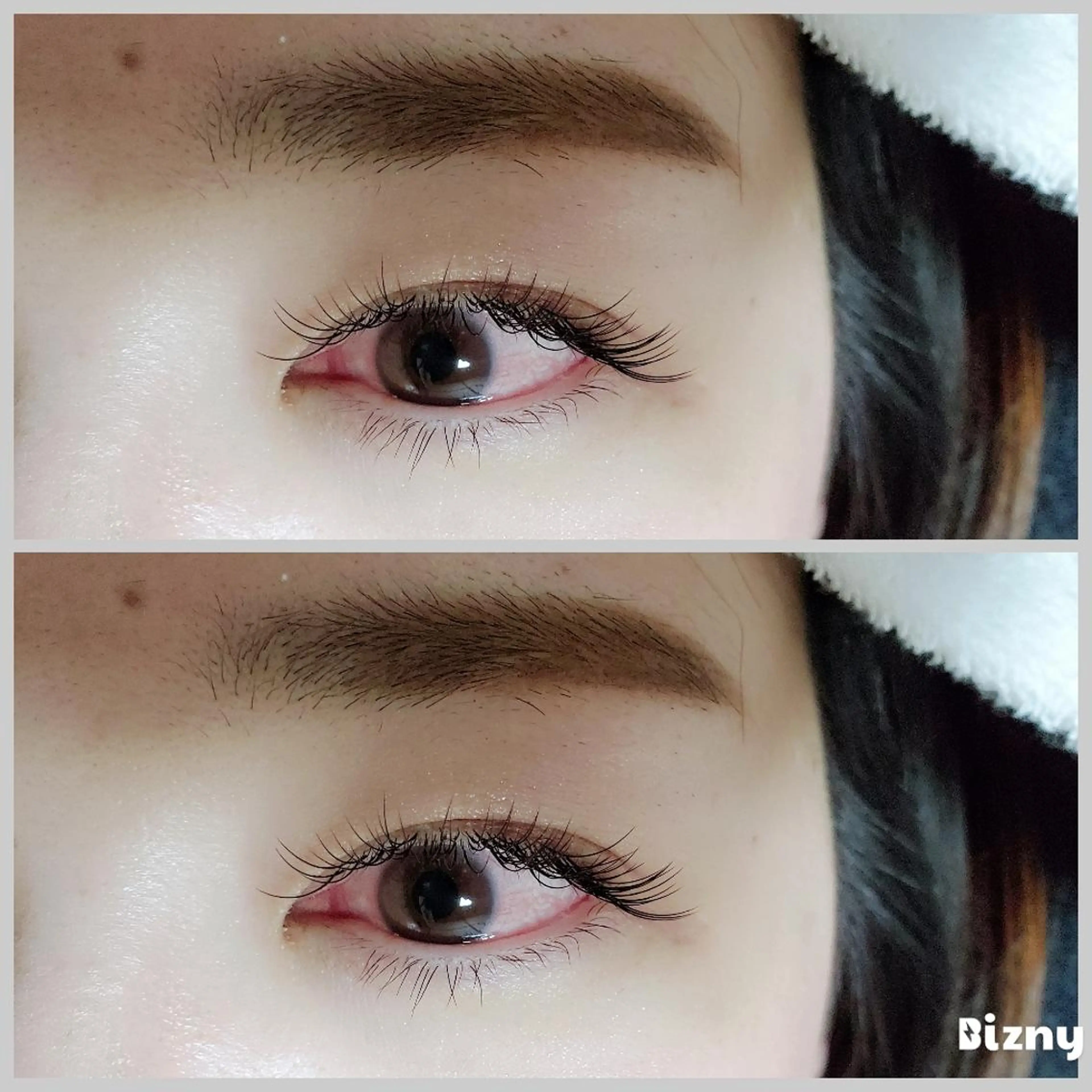 マツエク・マツパ Cカール ナチュラル マツエク Bellejour所属・中野 瑛子のマツエク・マツパデザイン