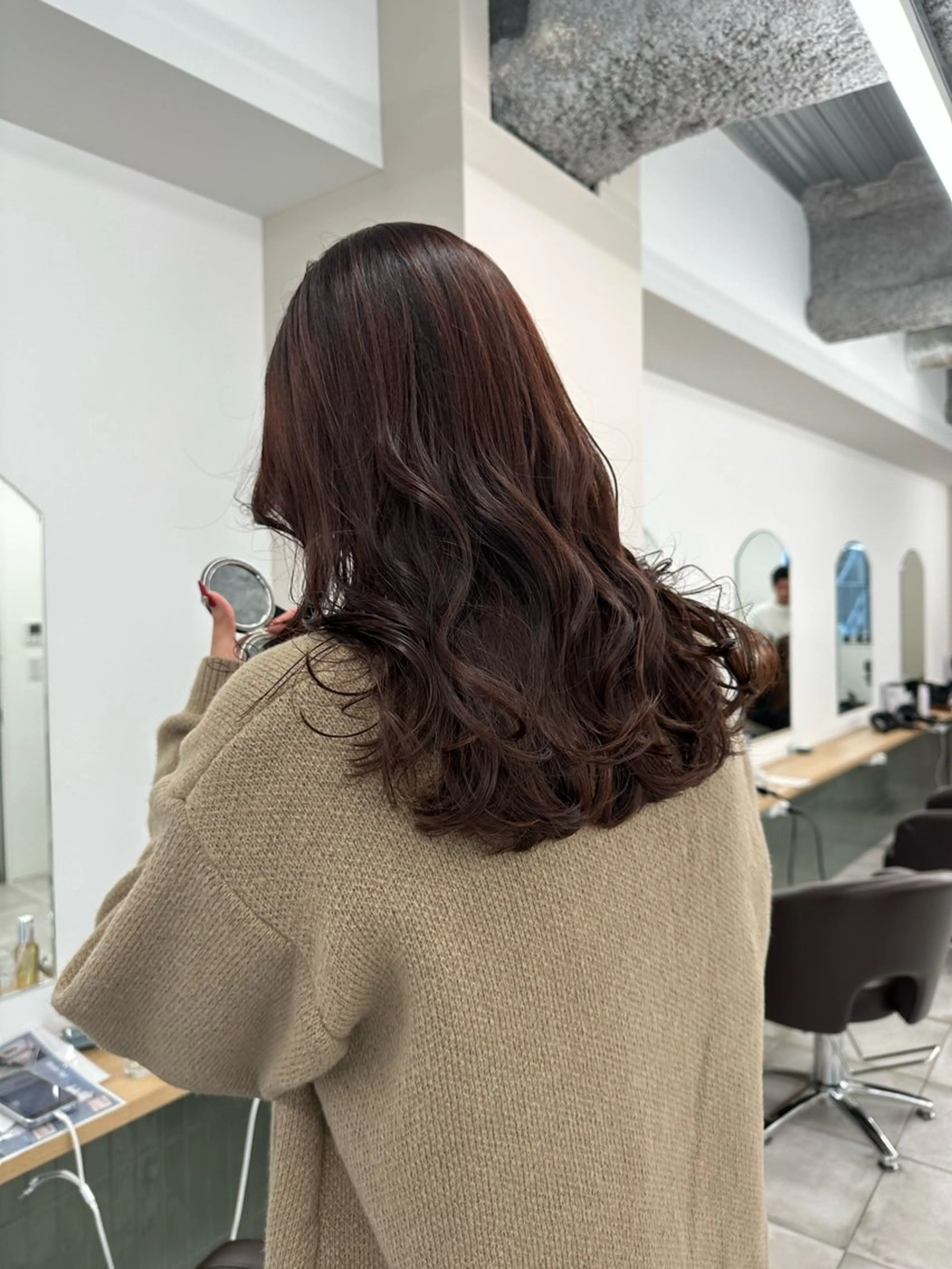 セミロング カラー キッズ オトナヘア🌸 harukaのヘアスタイル