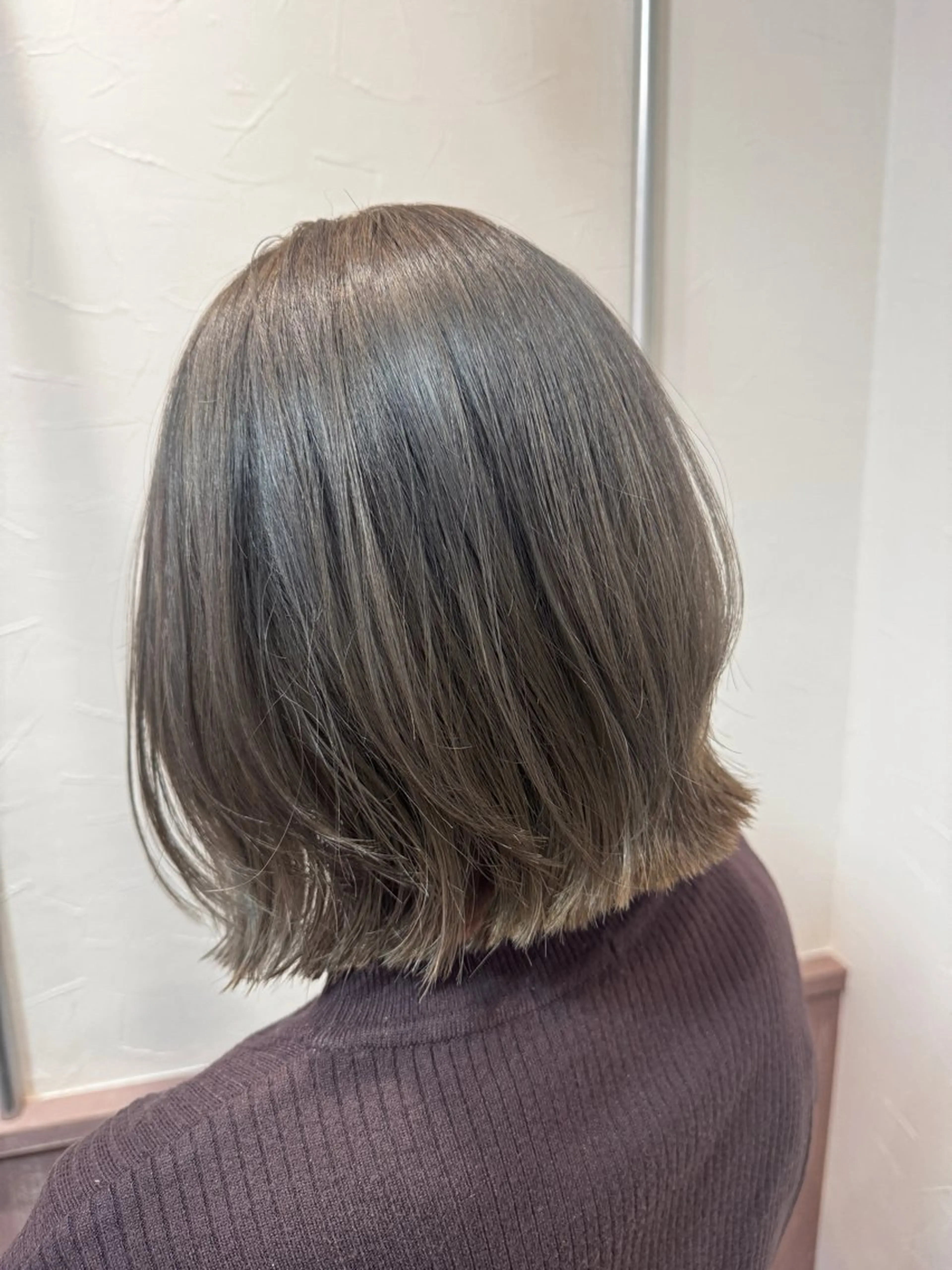 ミディアム カラー カット ヘアカラー トリートメント 矢場町/ダブルカラー /レイヤー/アリサのヘアスタイル