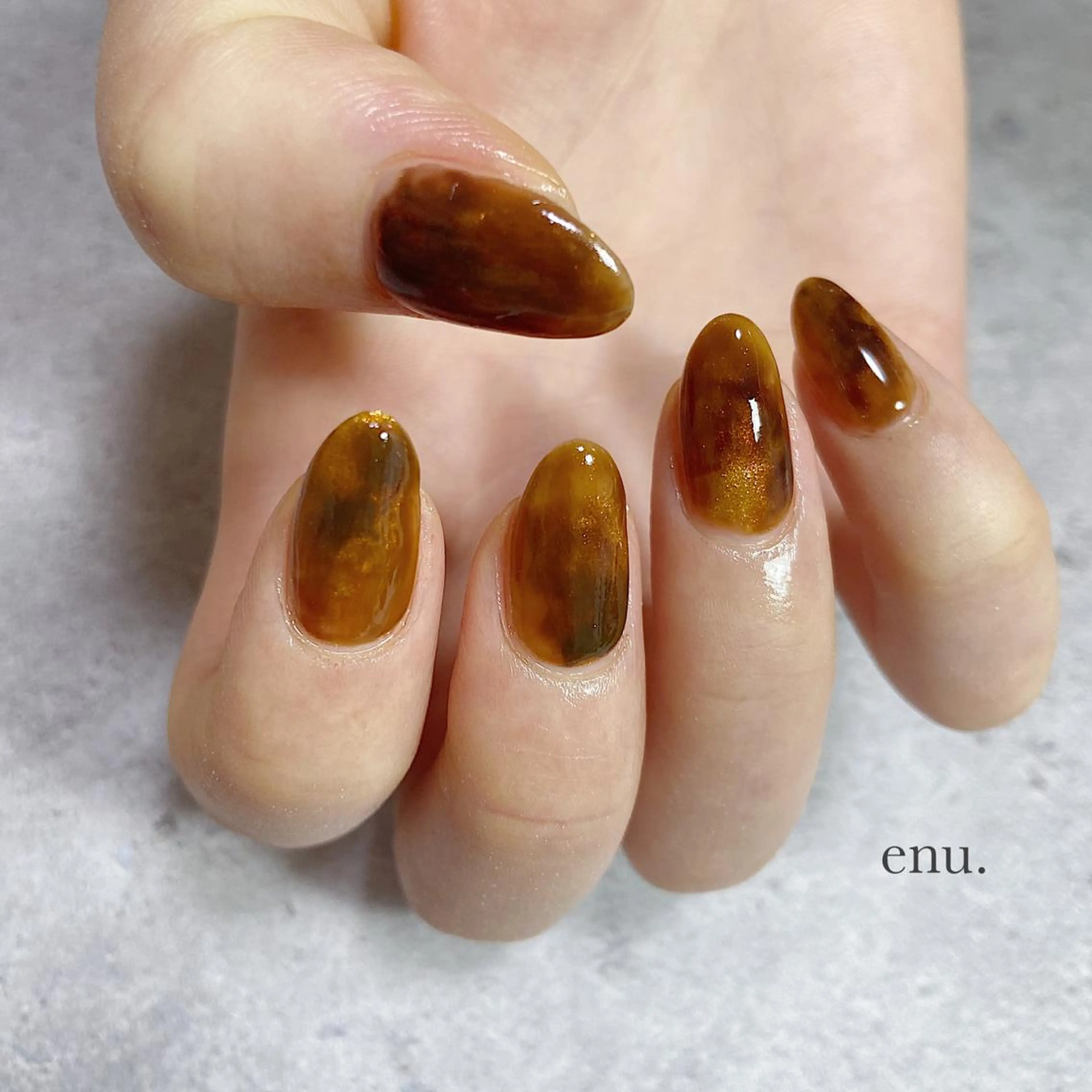 ネイル ハンドネイル enu. nanakoのネイルデザイン