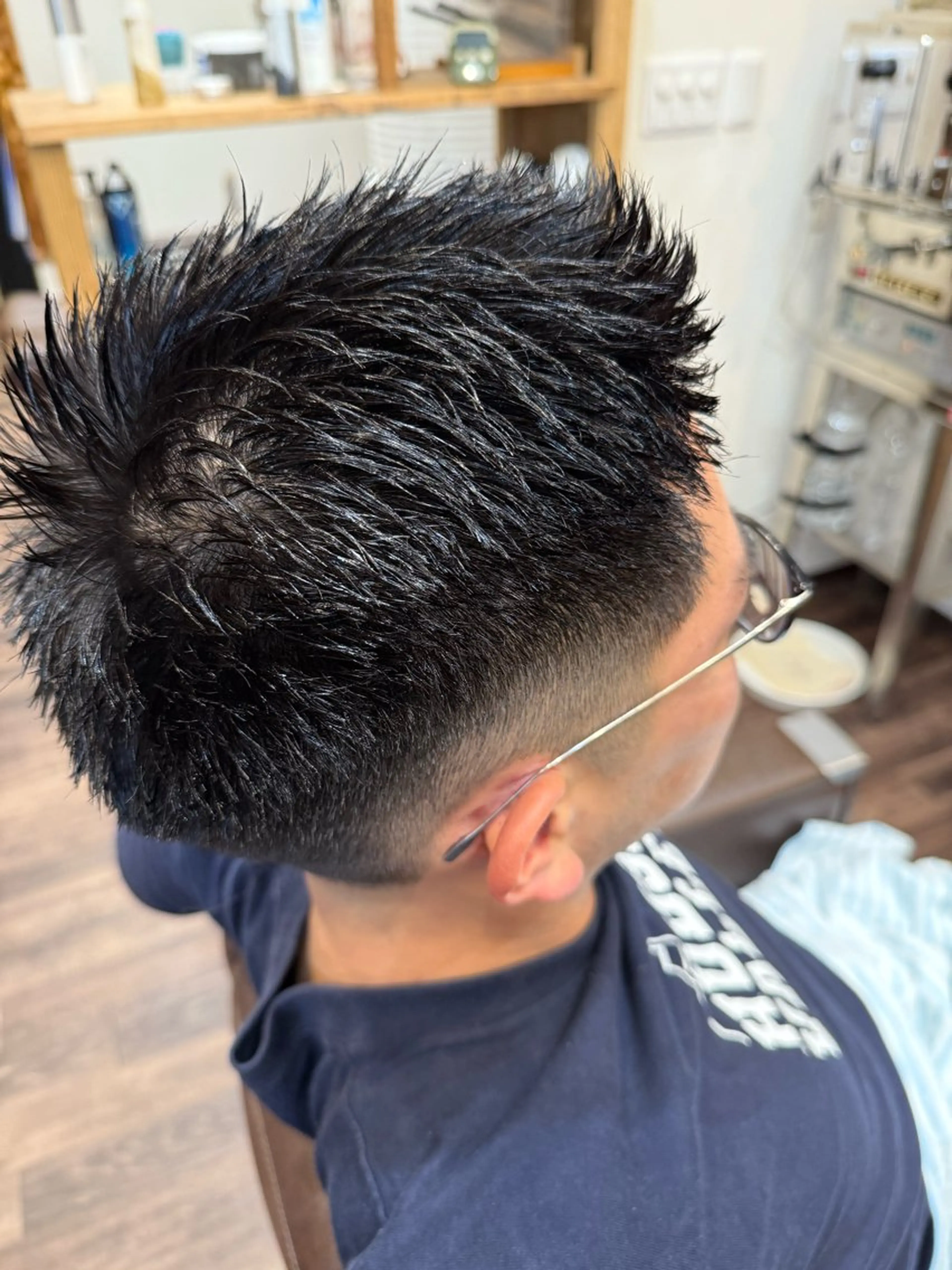 ミディアム メンズ 平野 蒼太のヘアスタイル