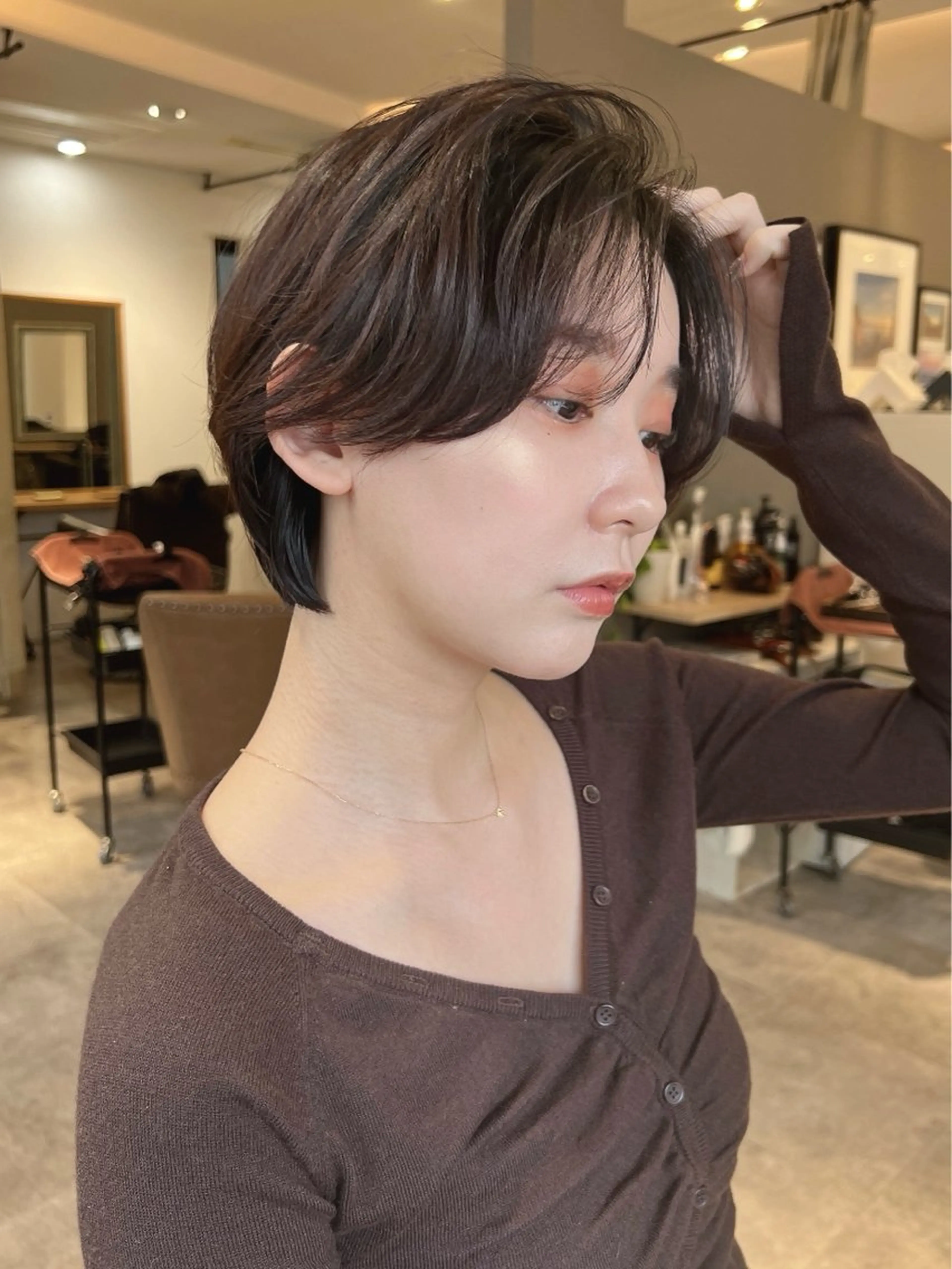 ショート ハンサムショート・ 久保裕也のヘアスタイル