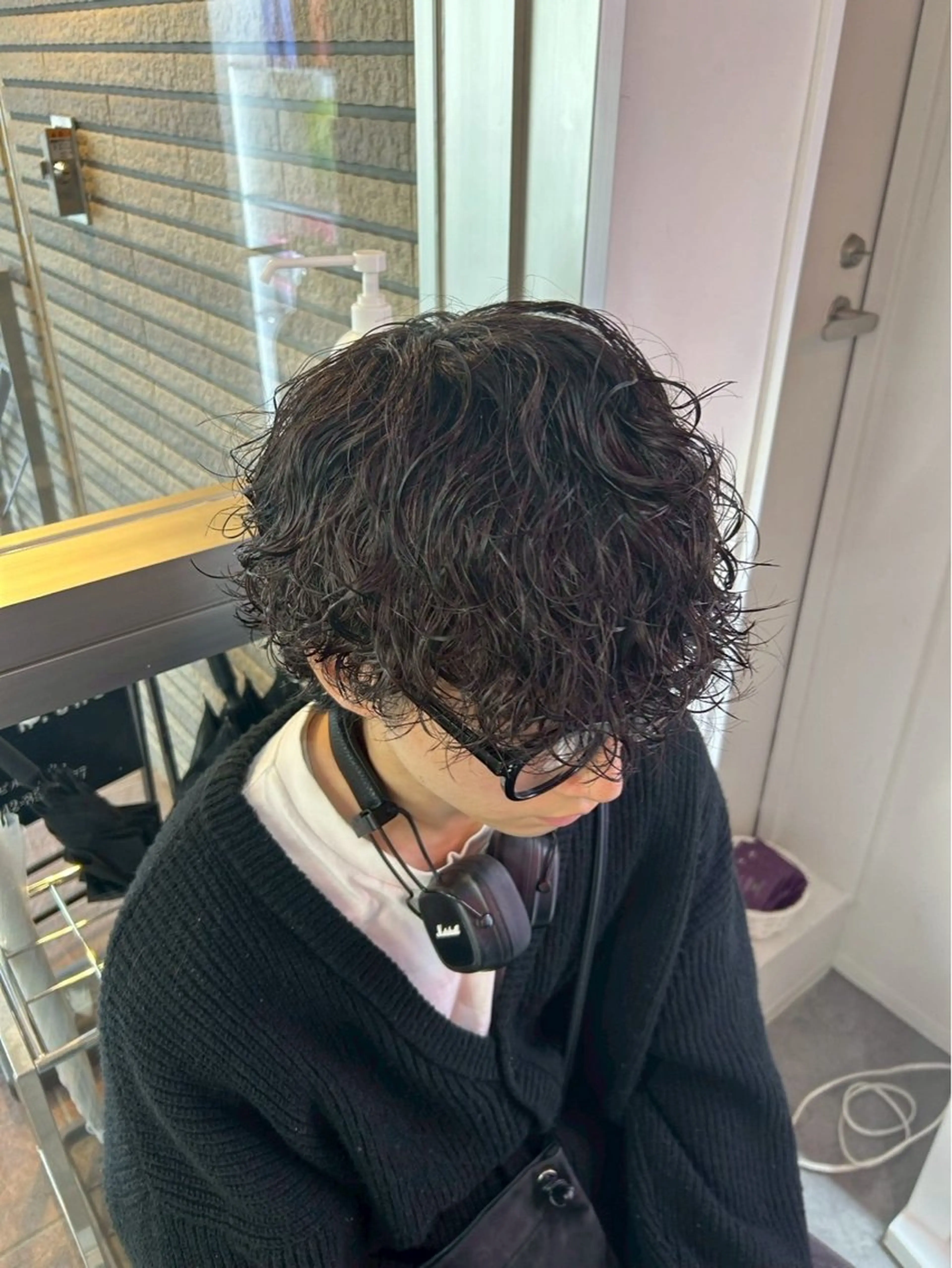 パーマ メンズ メンズ特化✨️ 韓国風パーマ🔥一八のヘアスタイル