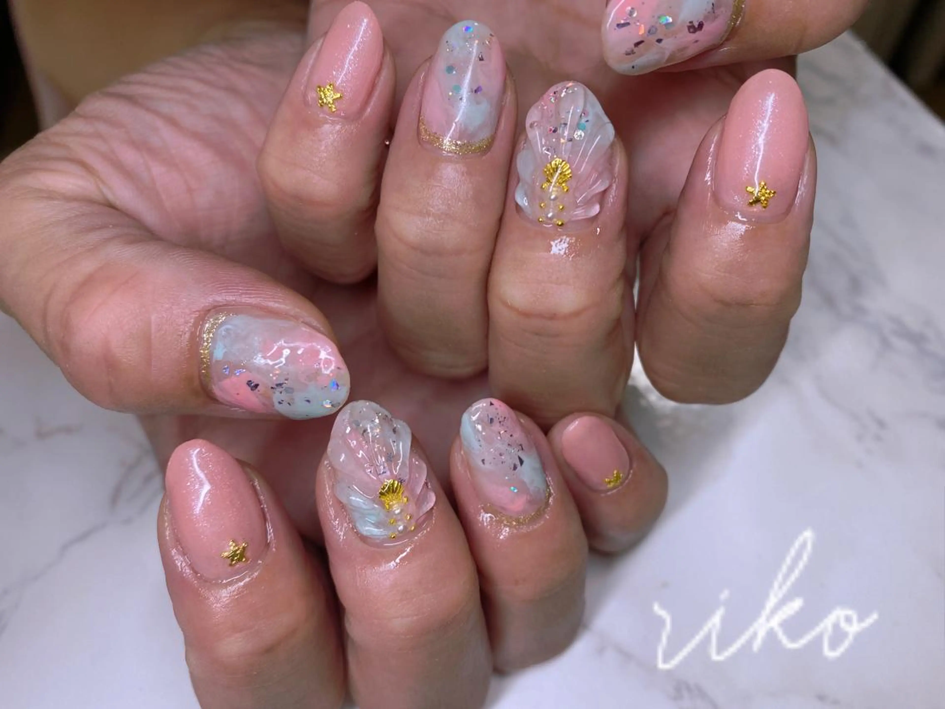 ネイル ハンドネイル riko nailのネイルデザイン