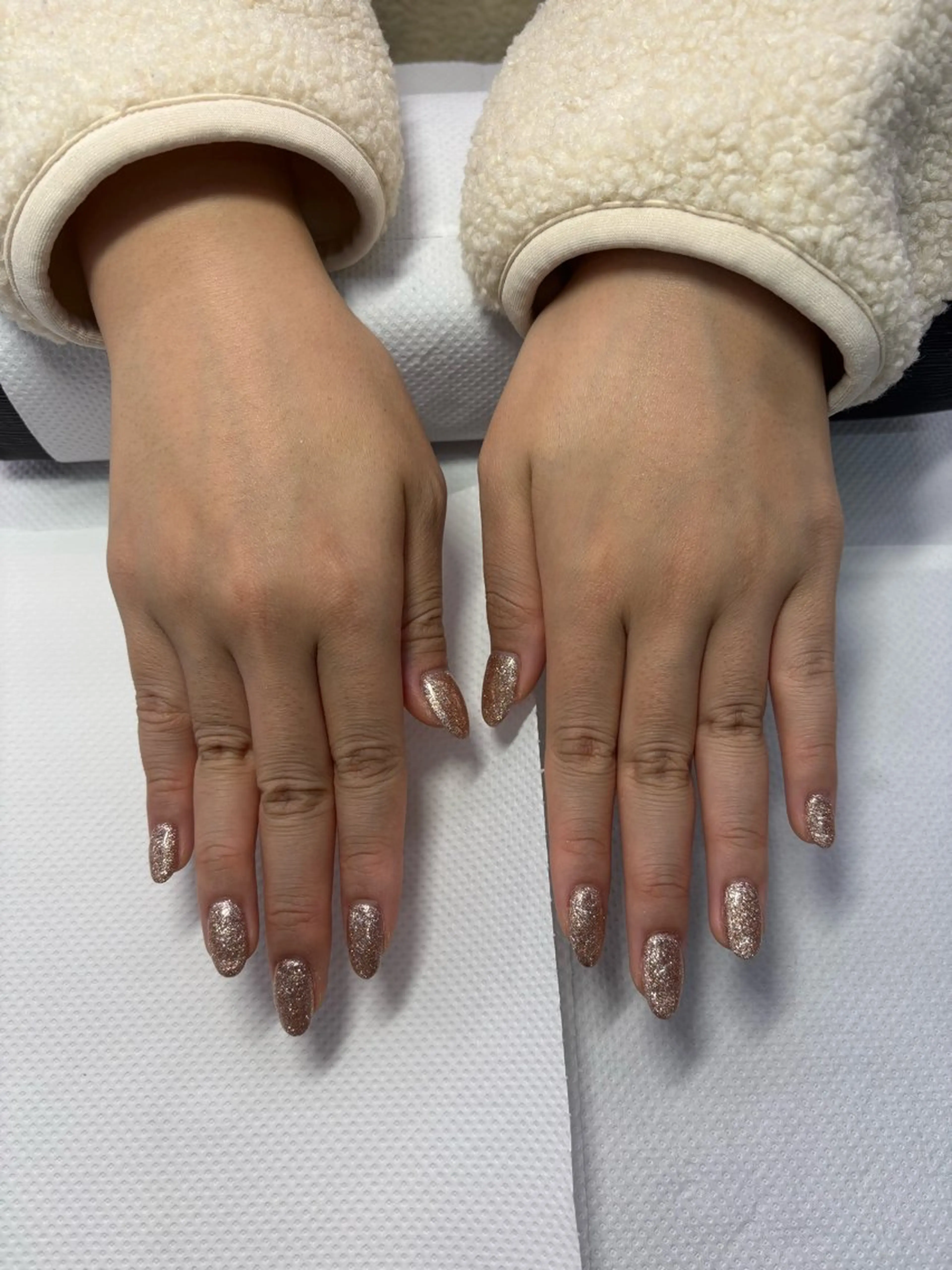 ネイル ラメ(グリッター) 清水 麻由のネイルデザイン