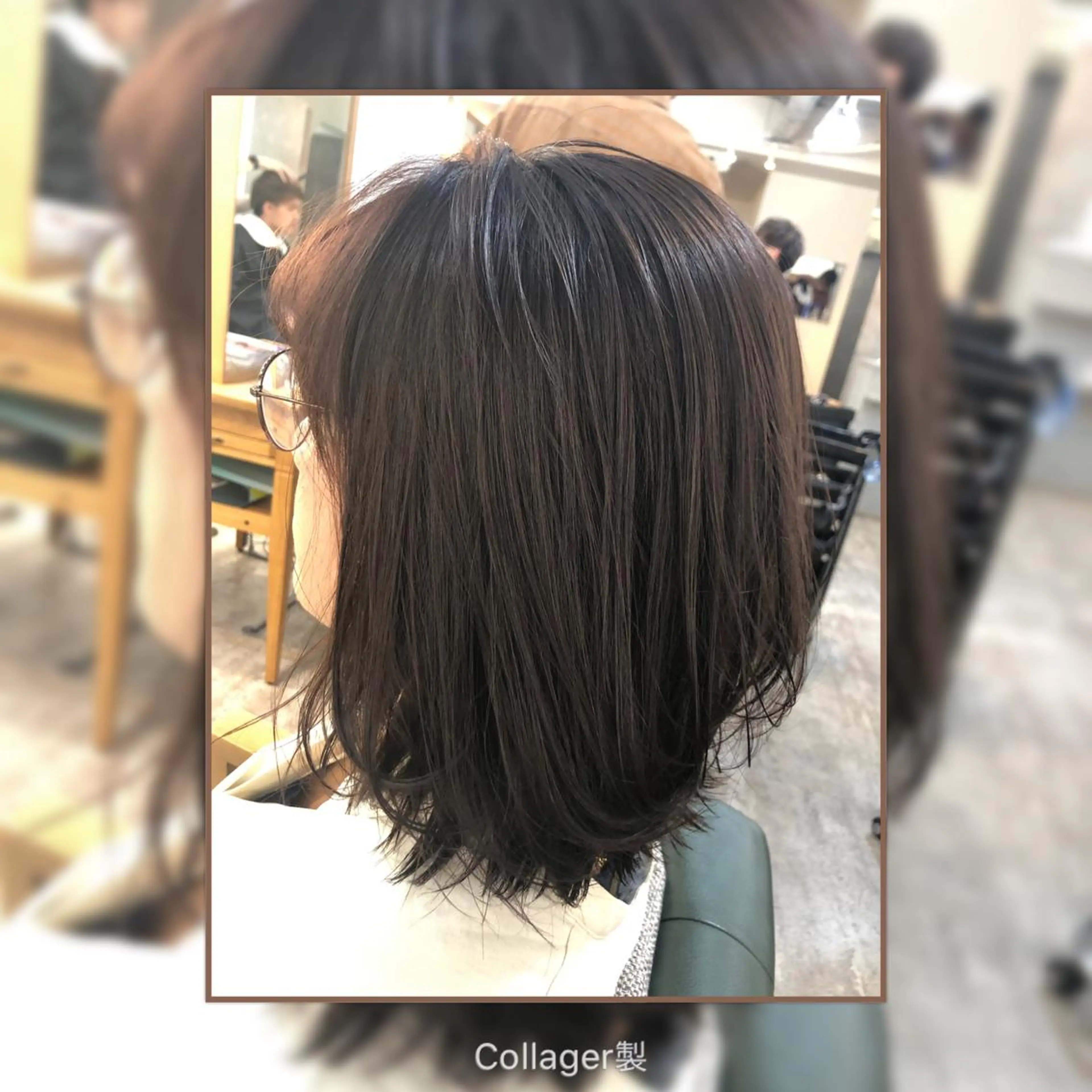 ミディアム カラー 💫髪質改善矯正 MIHO💫のヘアスタイル