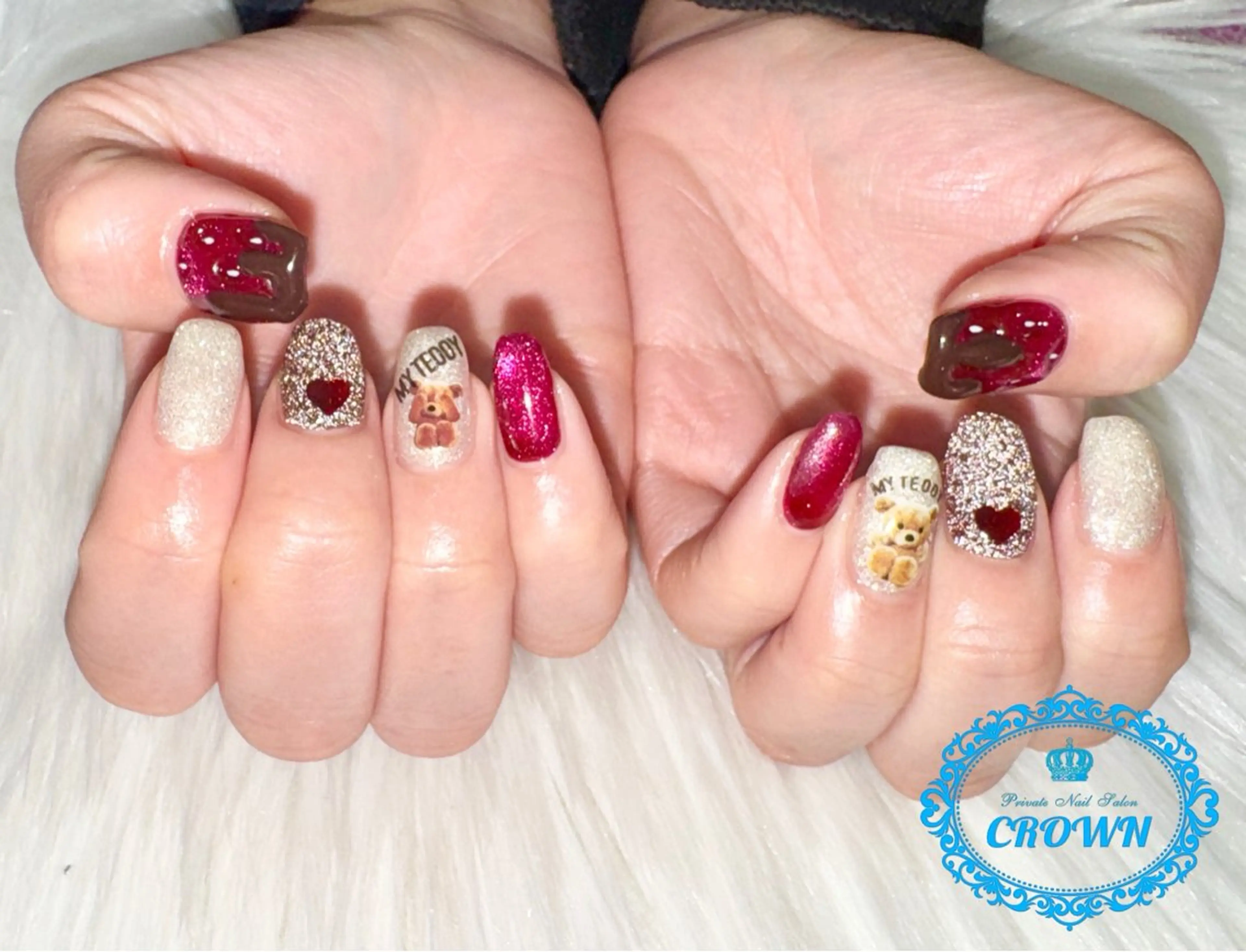 ネイル CROWN プライベートサロンのネイルデザイン