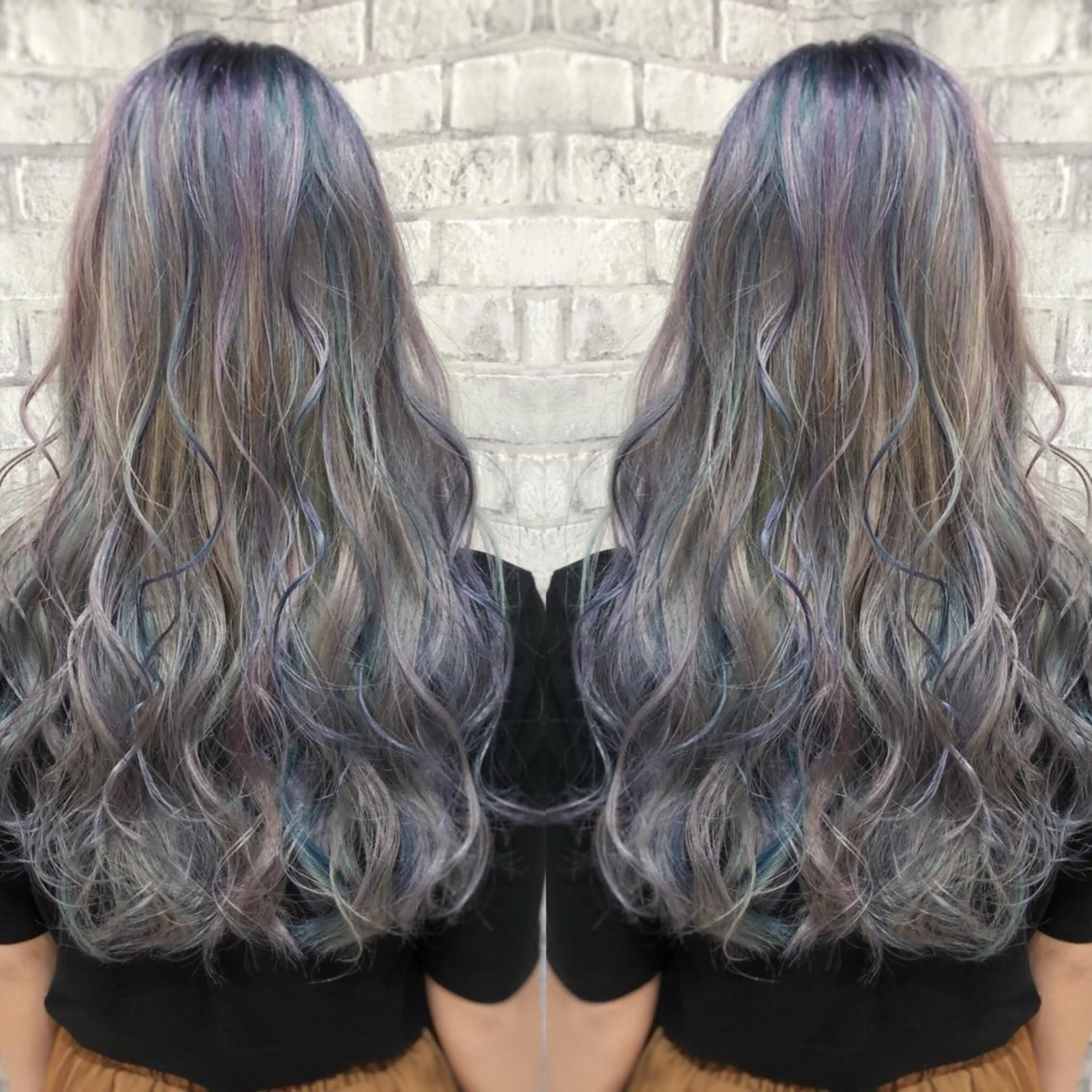 ロング カラー EARTH 越谷店のヘアスタイル