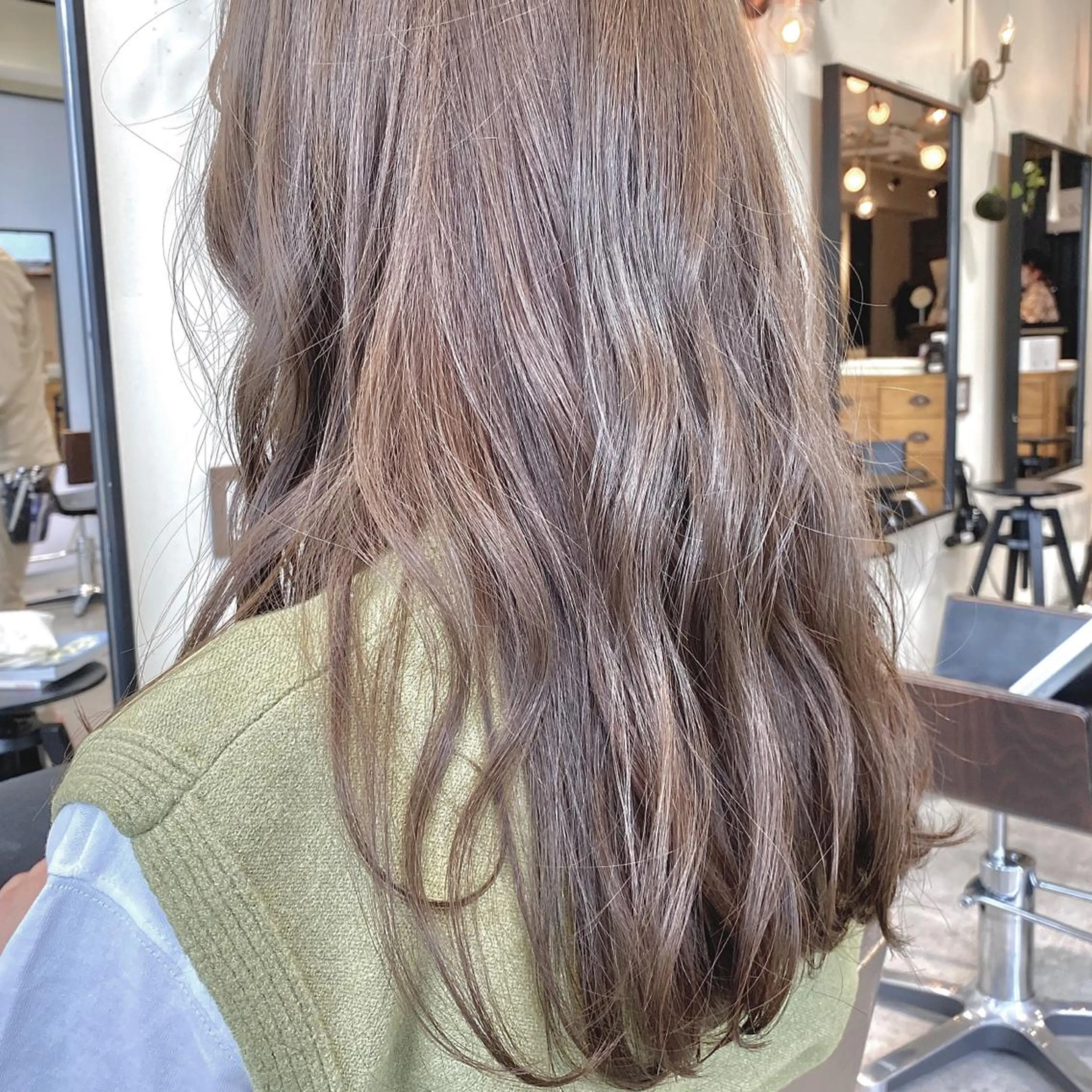 セミロング カラー ヘアアレンジ カット ヘアカラー トリートメント ヘッドスパ tane.所属・【ダメージレス施術】 【透明感】北村 拓也のヘアスタイル