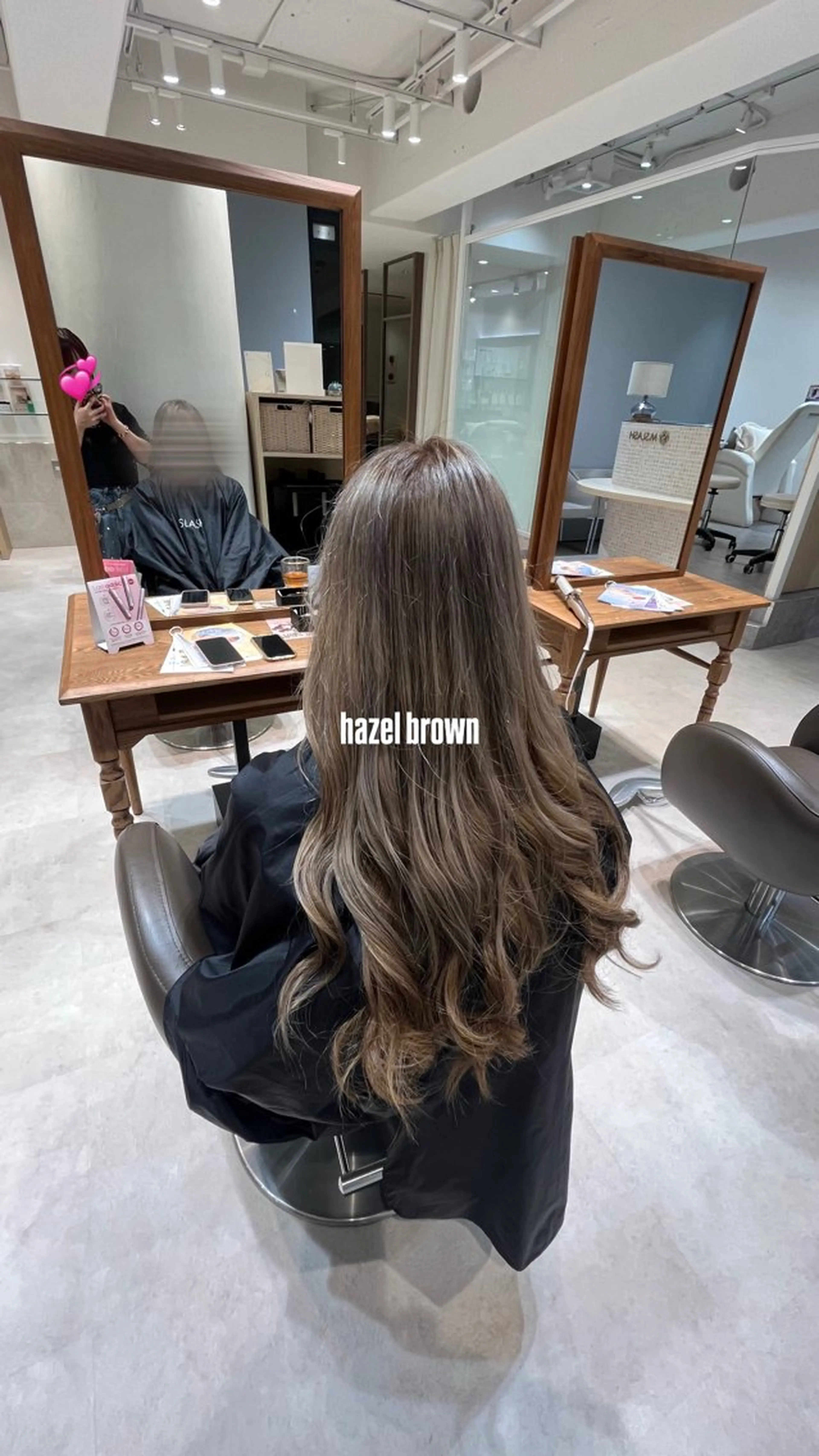 ロング カラー ヘアアレンジ 阪口 優希のヘアスタイル