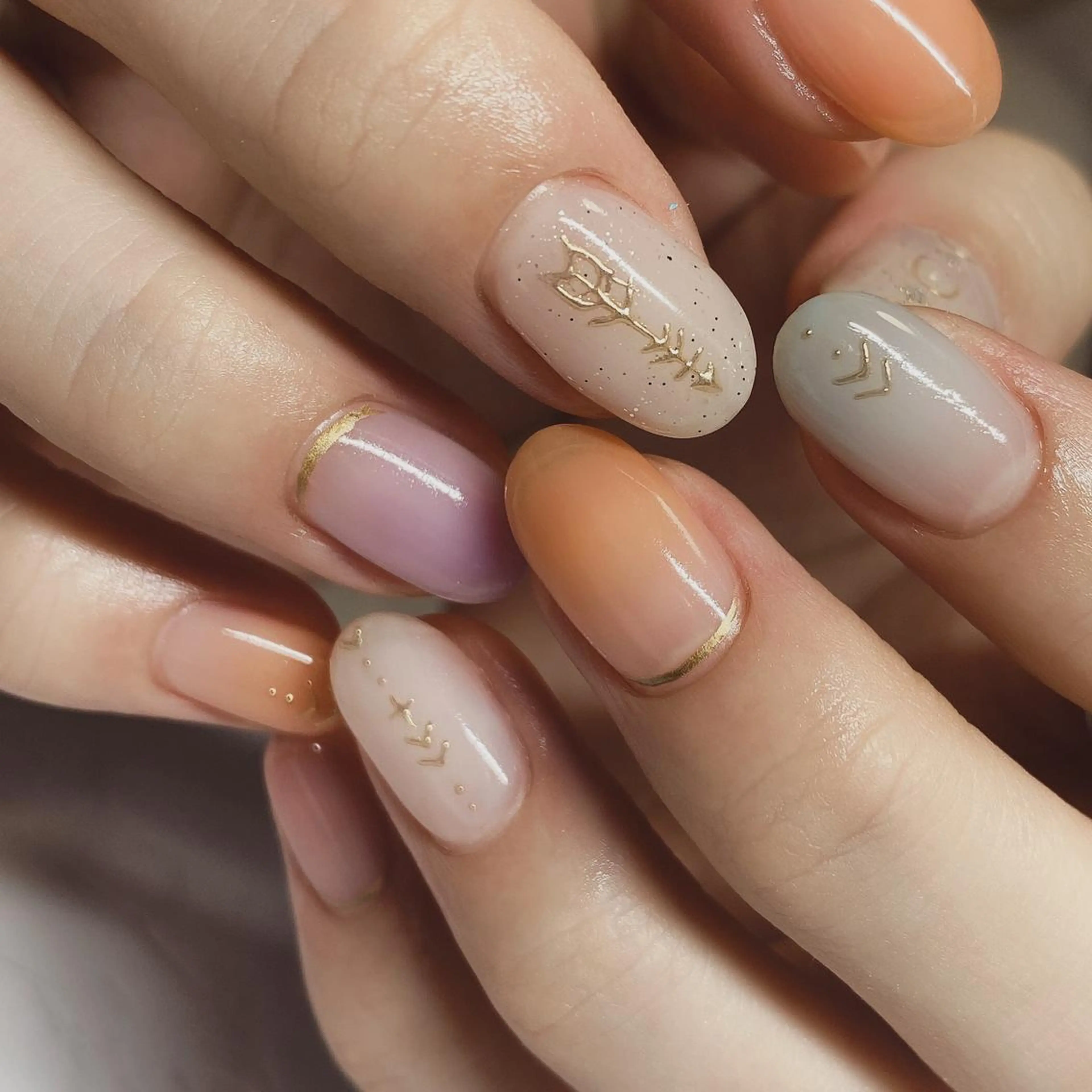 ネイル ハンドネイル Sympa:) YURIKAのネイルデザイン