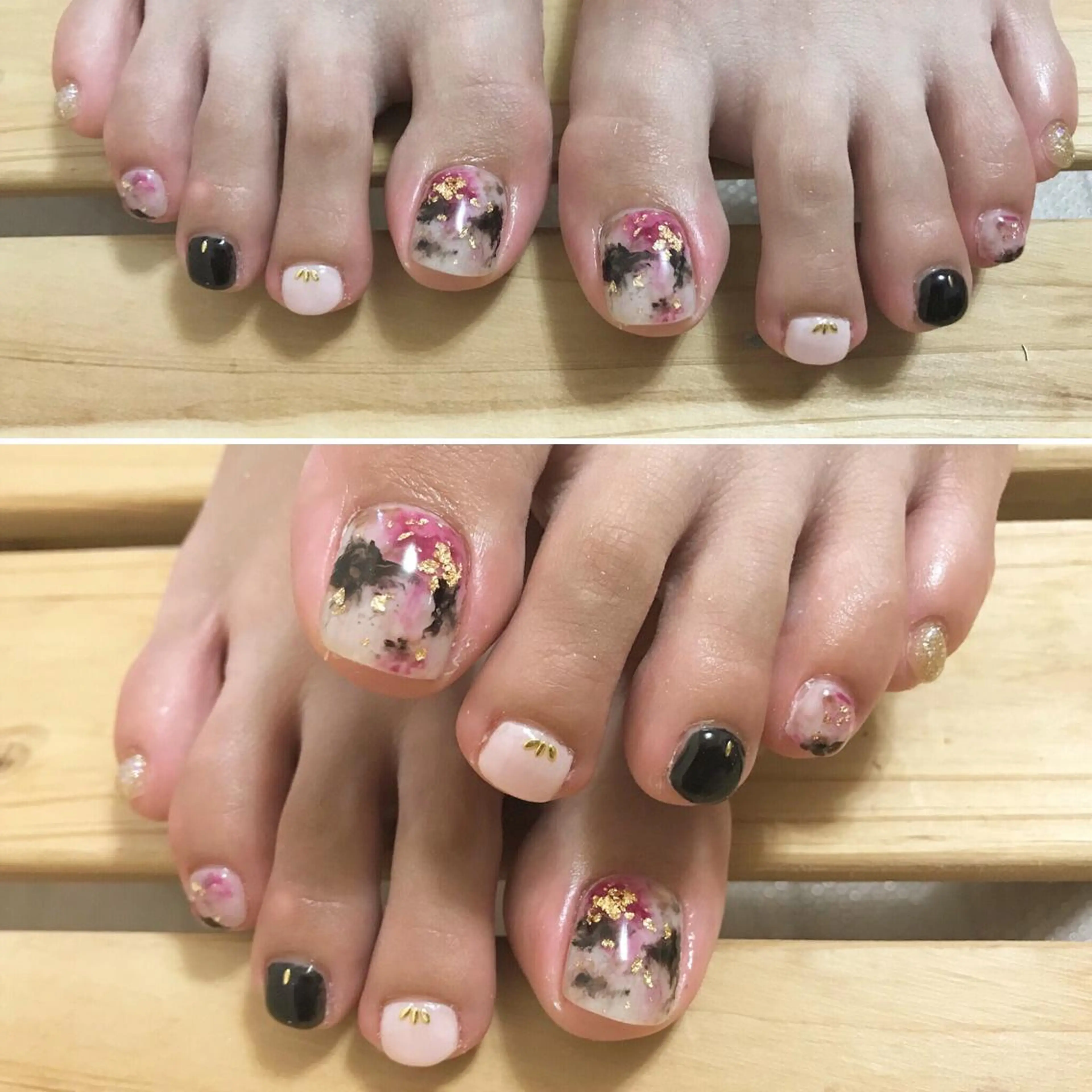 ネイル フットネイル ニュアンスネイル シンプルネイル 春ネイル 夏ネイル ネイル フフラ所属・nail fufla ♡yamane♡のネイルデザイン