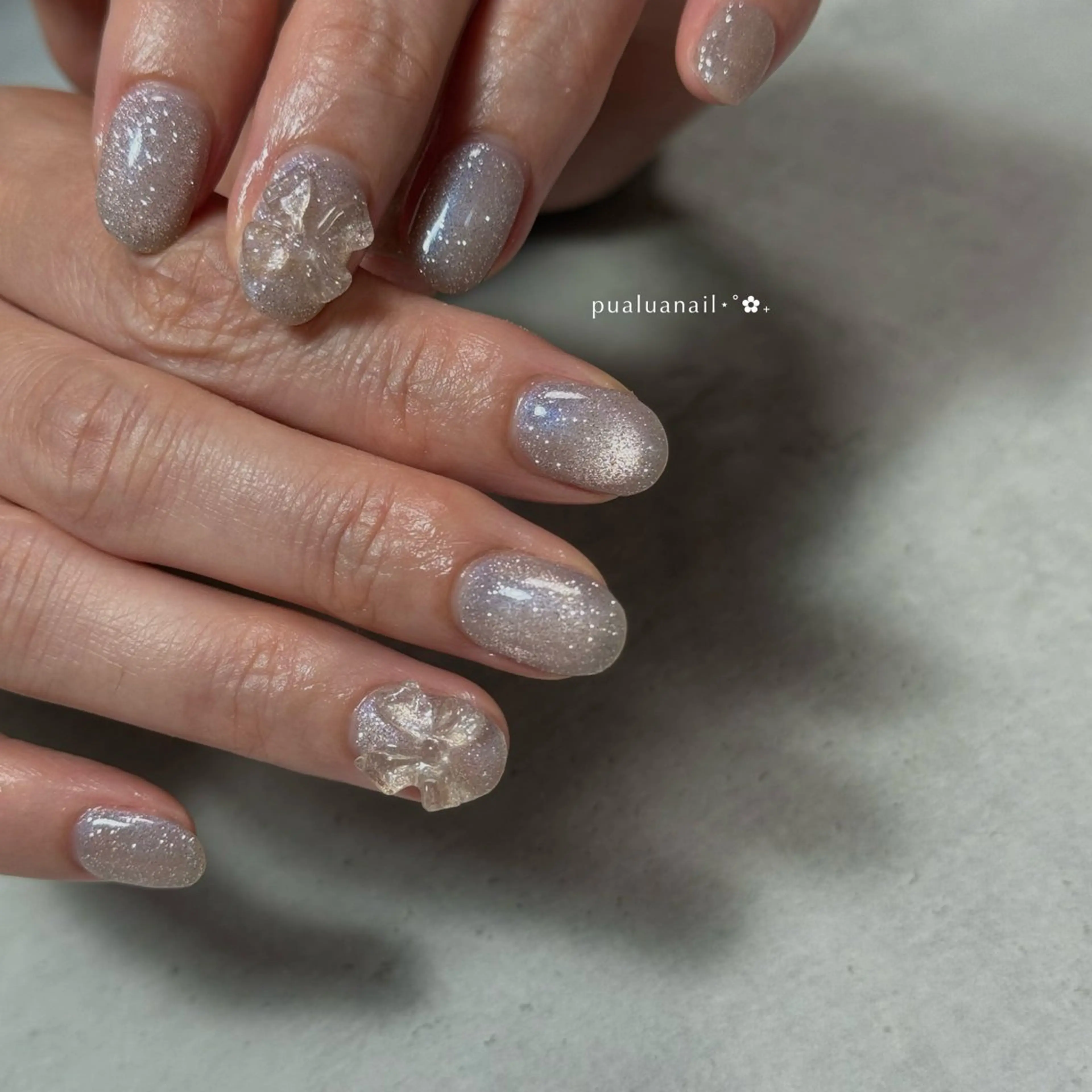 ネイル ハンドネイル pualua miharuのネイルデザイン