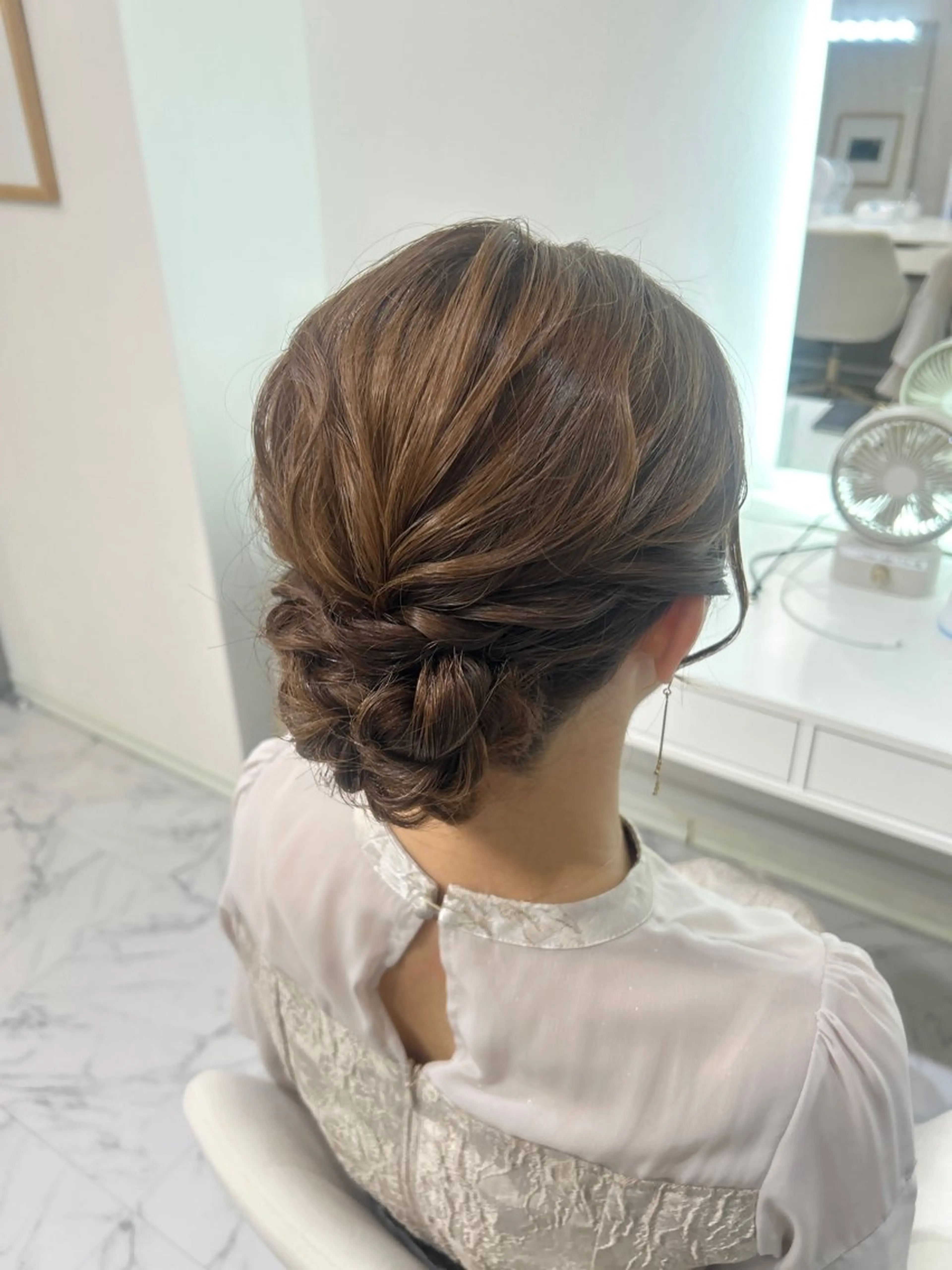 ミディアム ヘアセット ヘアセット専門店 hair make salon R所属・ヘアセット専門店 R さやかのヘアスタイル