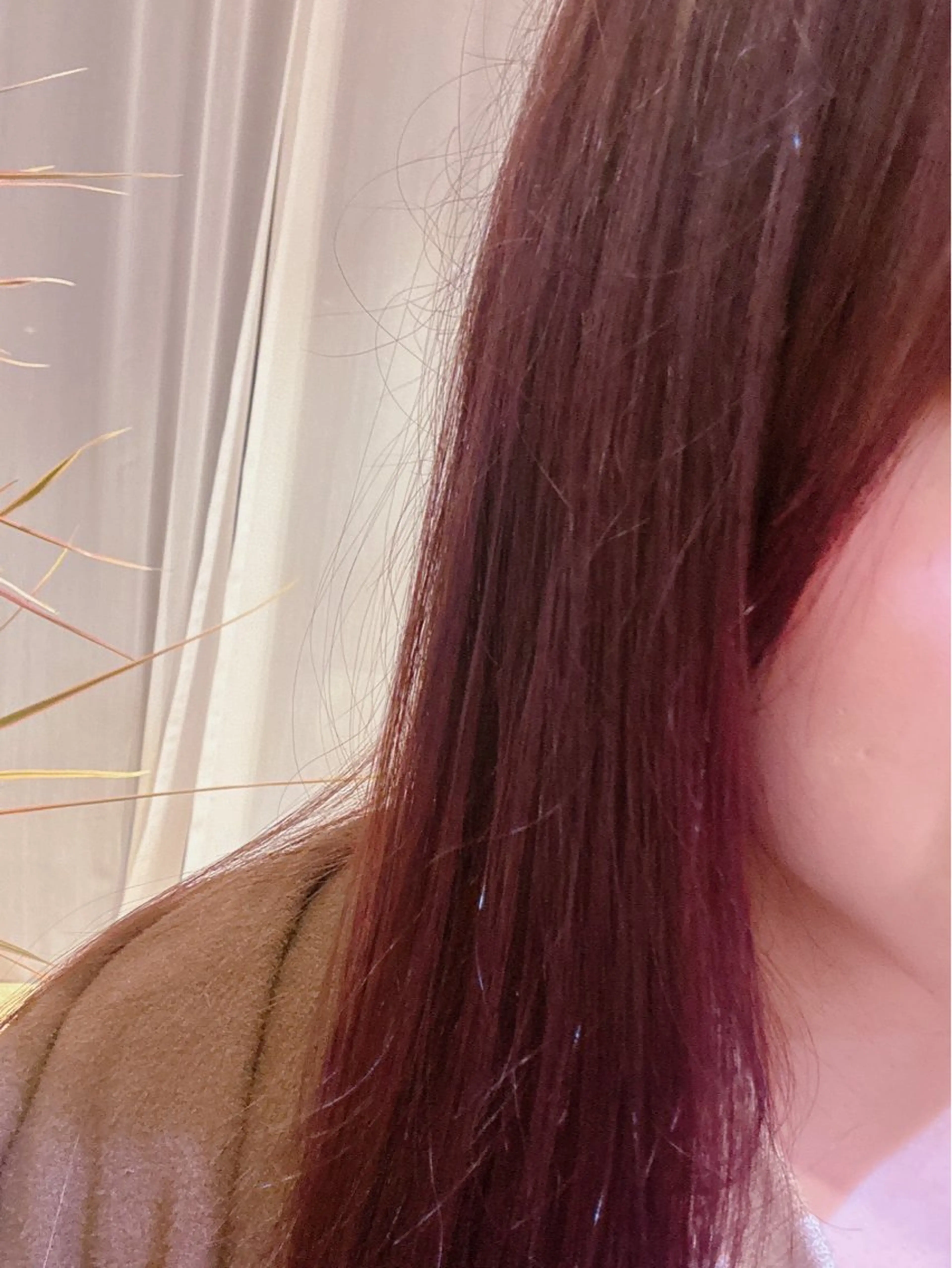 カラー グレージュ ピンクカラー 🧡Say. ささもとまい🧡のヘアスタイル