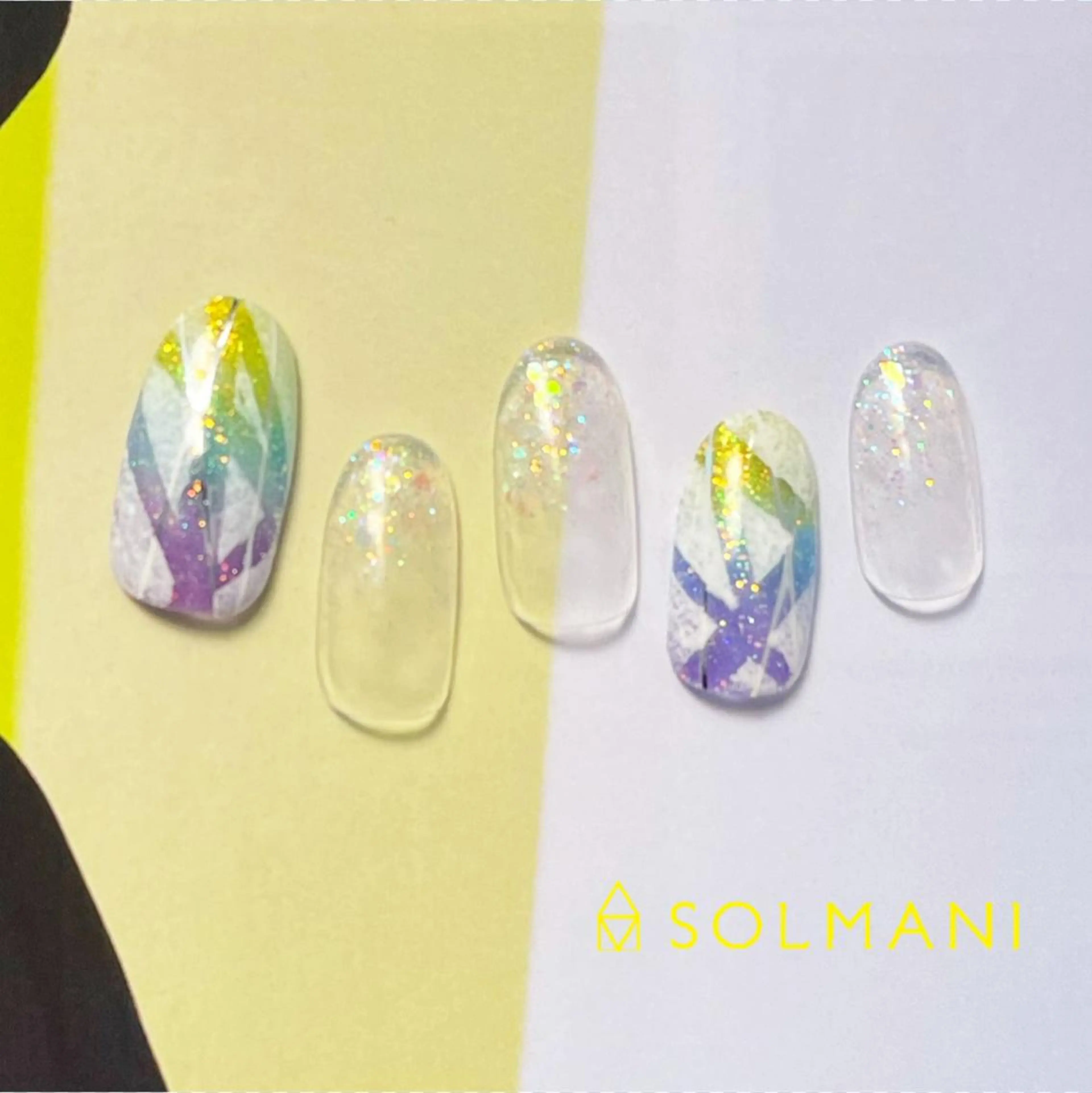 ネイル SOLMANI 予約担当のネイルデザイン
