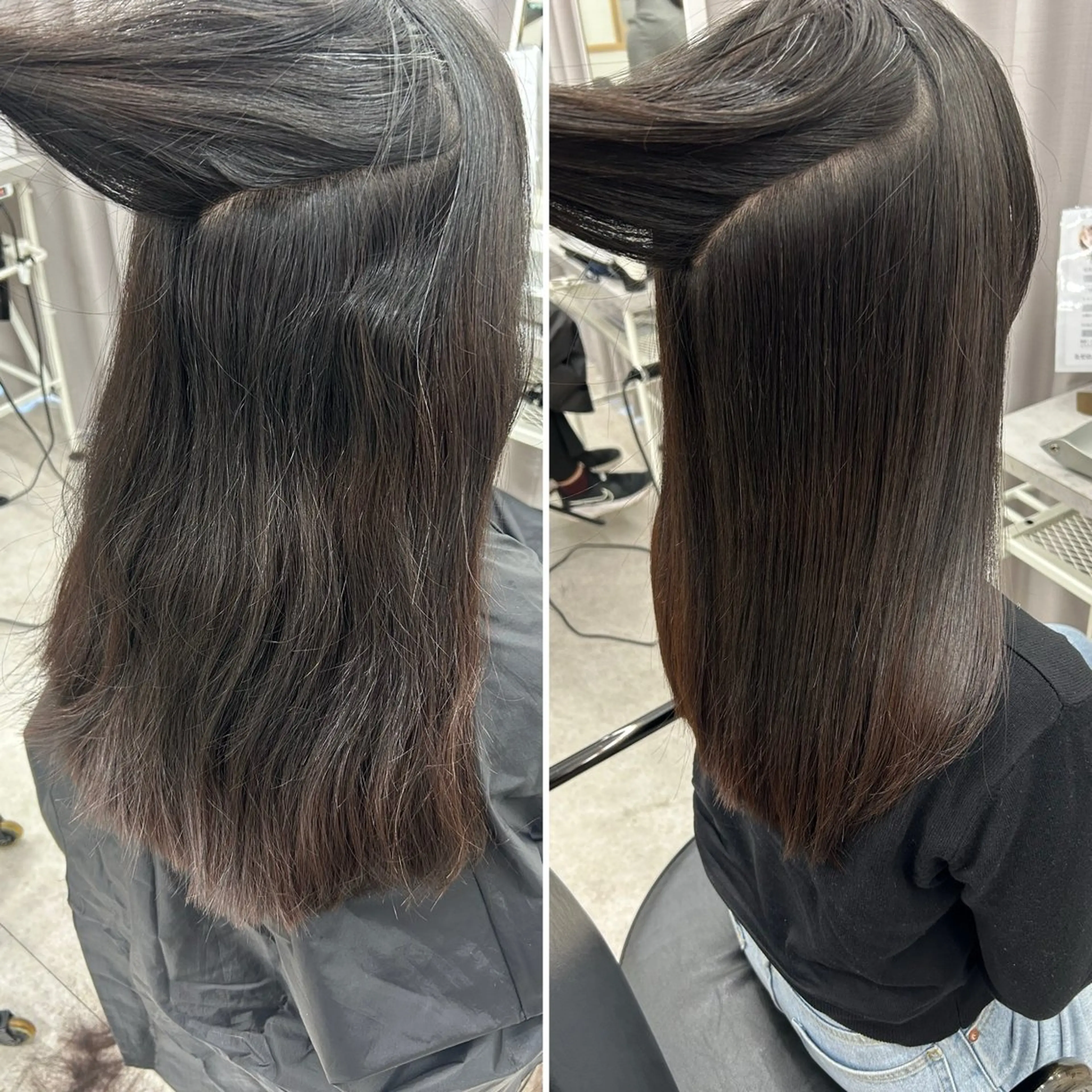 【ミニモ限定🌸】縮毛矯正➕セラミドトリートメント🫧（カットなし）の写真