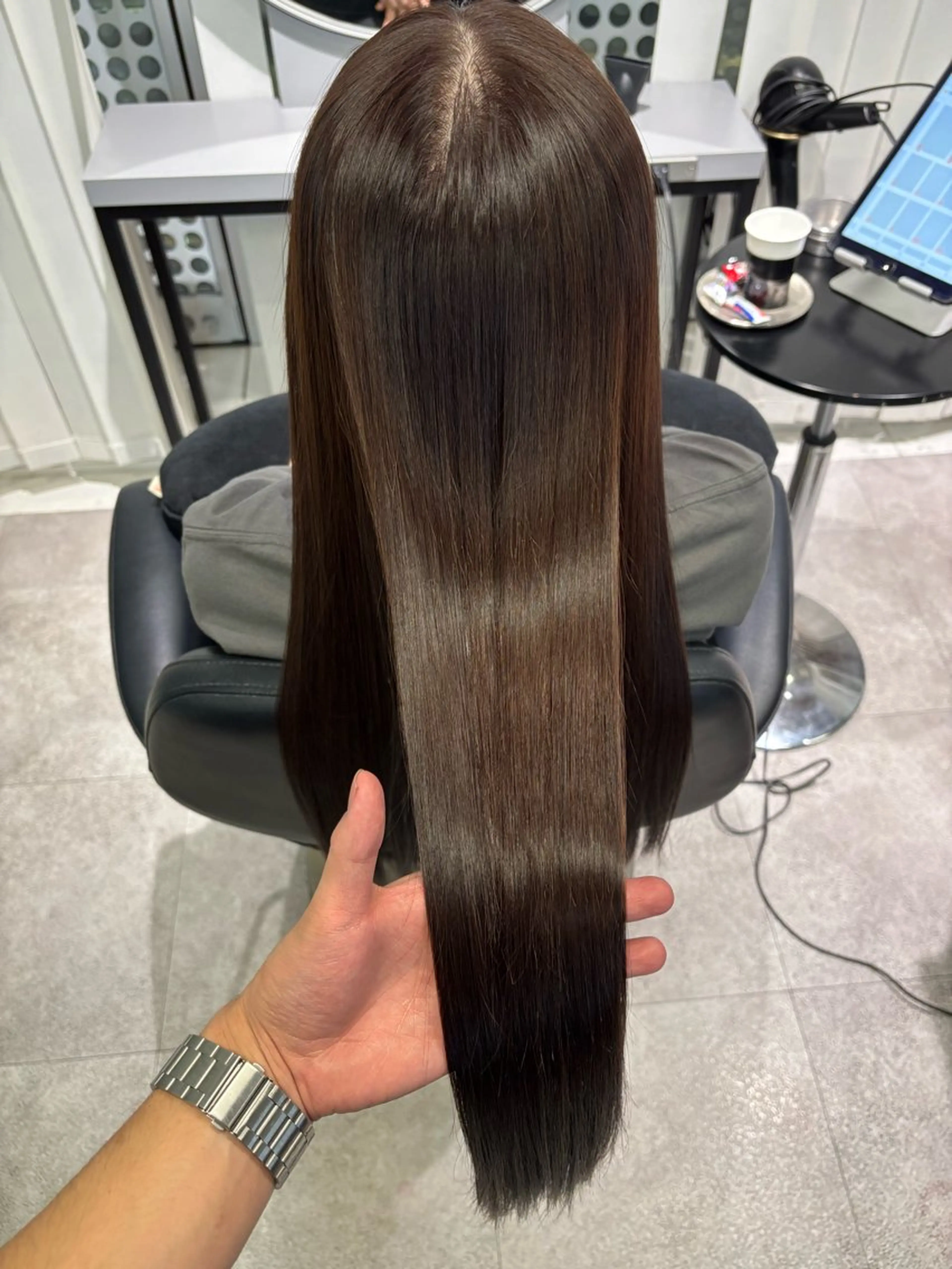 カラー ヘアカラー トリートメント oto／透明感カラー /うる艶カラーのヘアスタイル