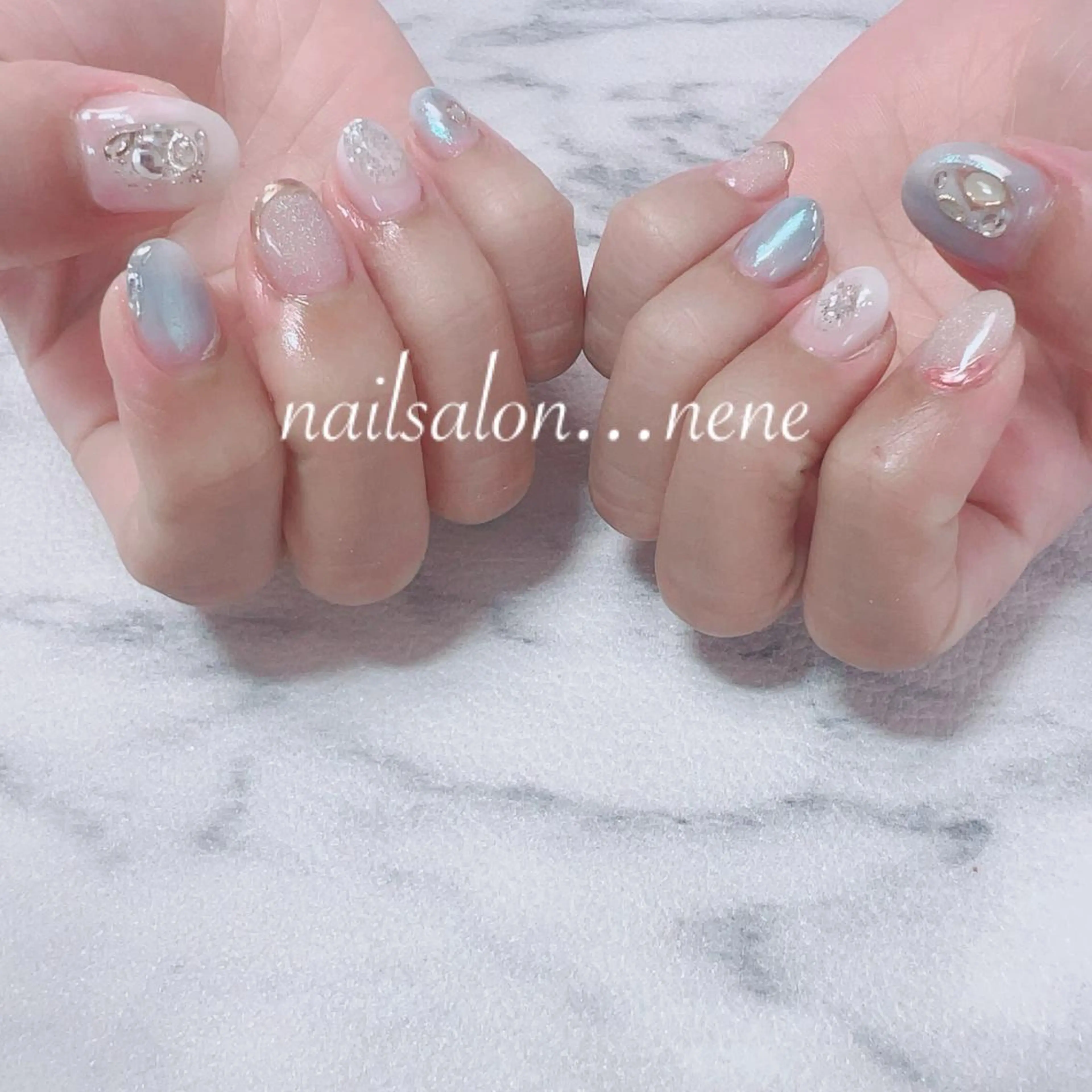 ネイル ニュアンスネイル nailsalon ...neneのネイルデザイン