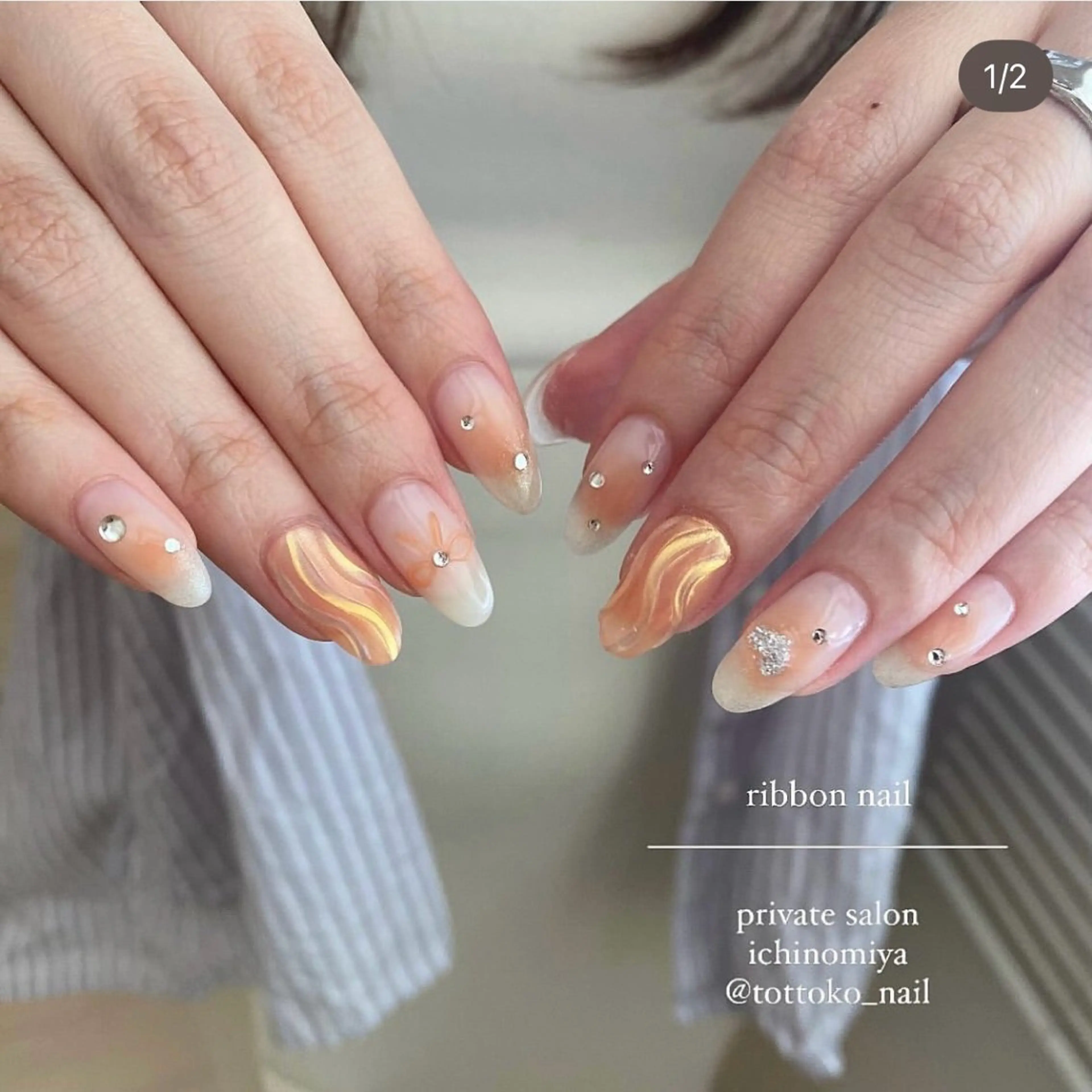 ネイル ハンドネイル Onul nailのネイルデザイン