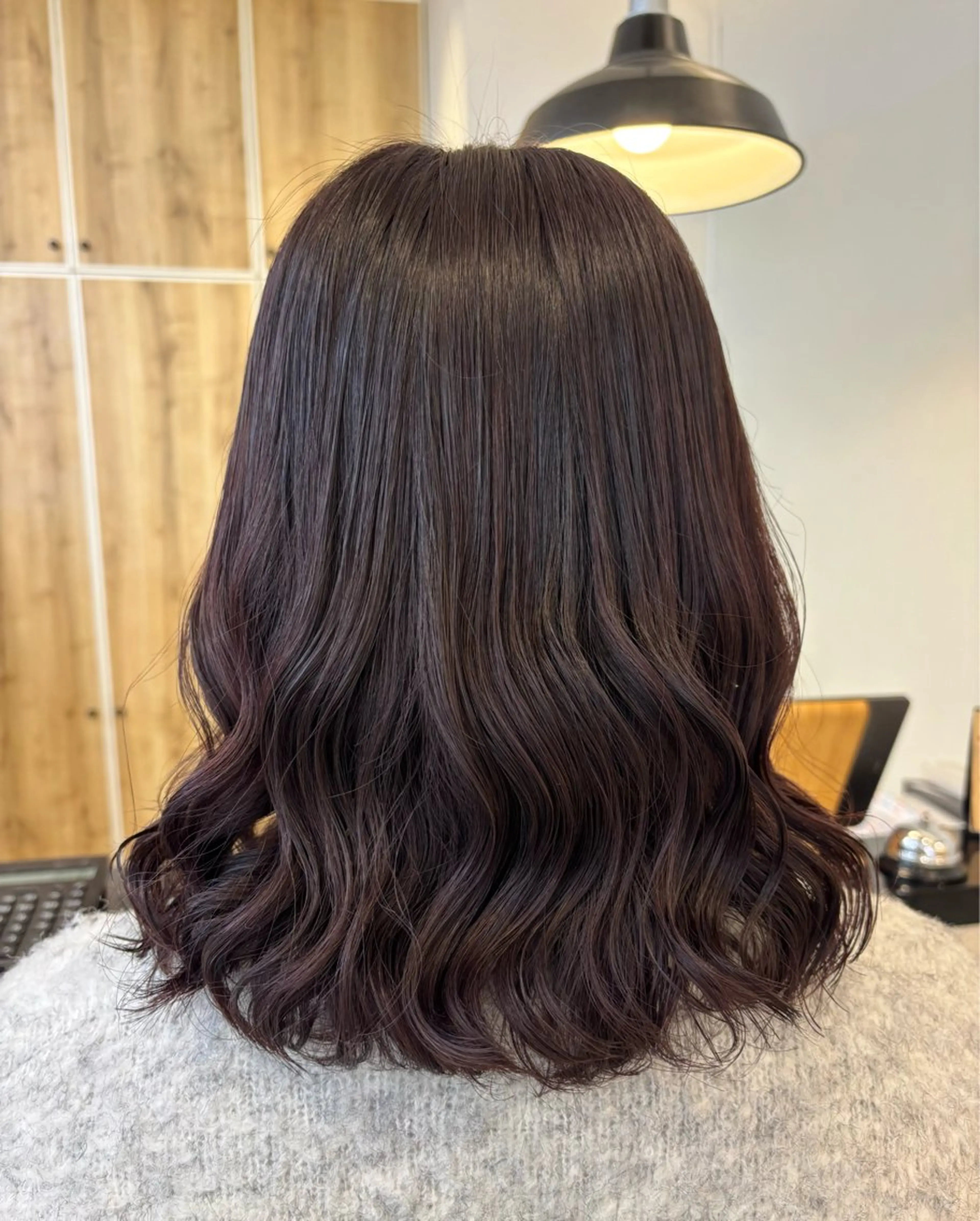 ミディアム パーマ 髪質改善／ストレート 特化／津久井裕仁🫧のヘアスタイル