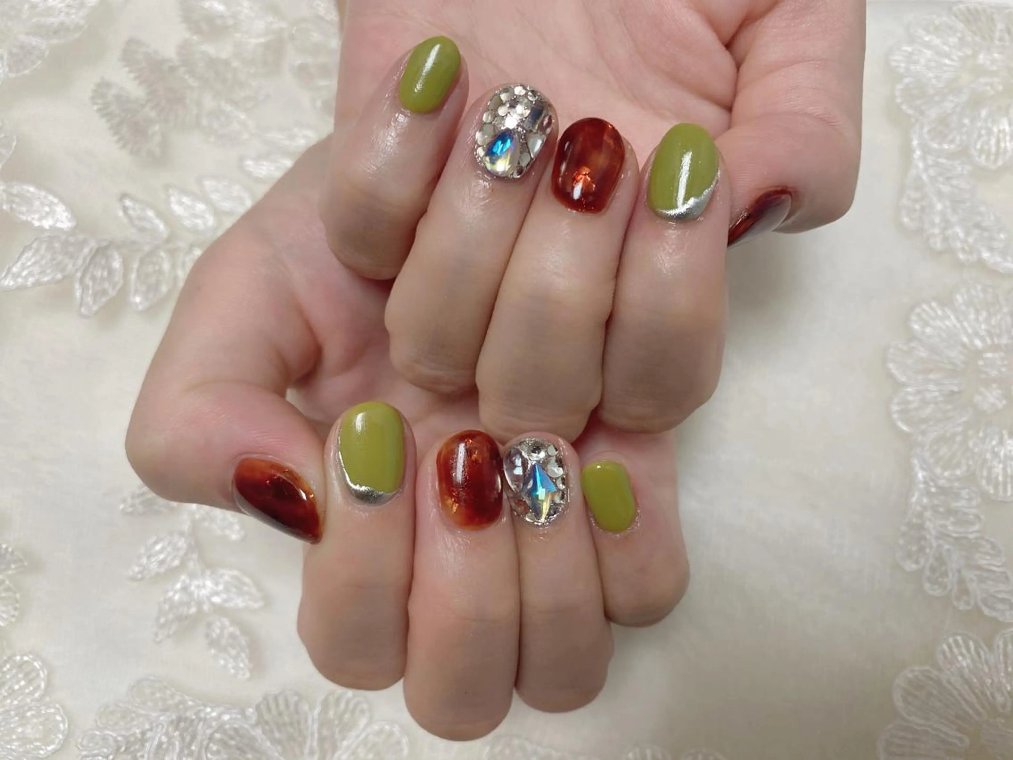 ネイル 持ち込み ニュアンスネイル ALITA 池袋店✨のマツエク・マツパデザイン