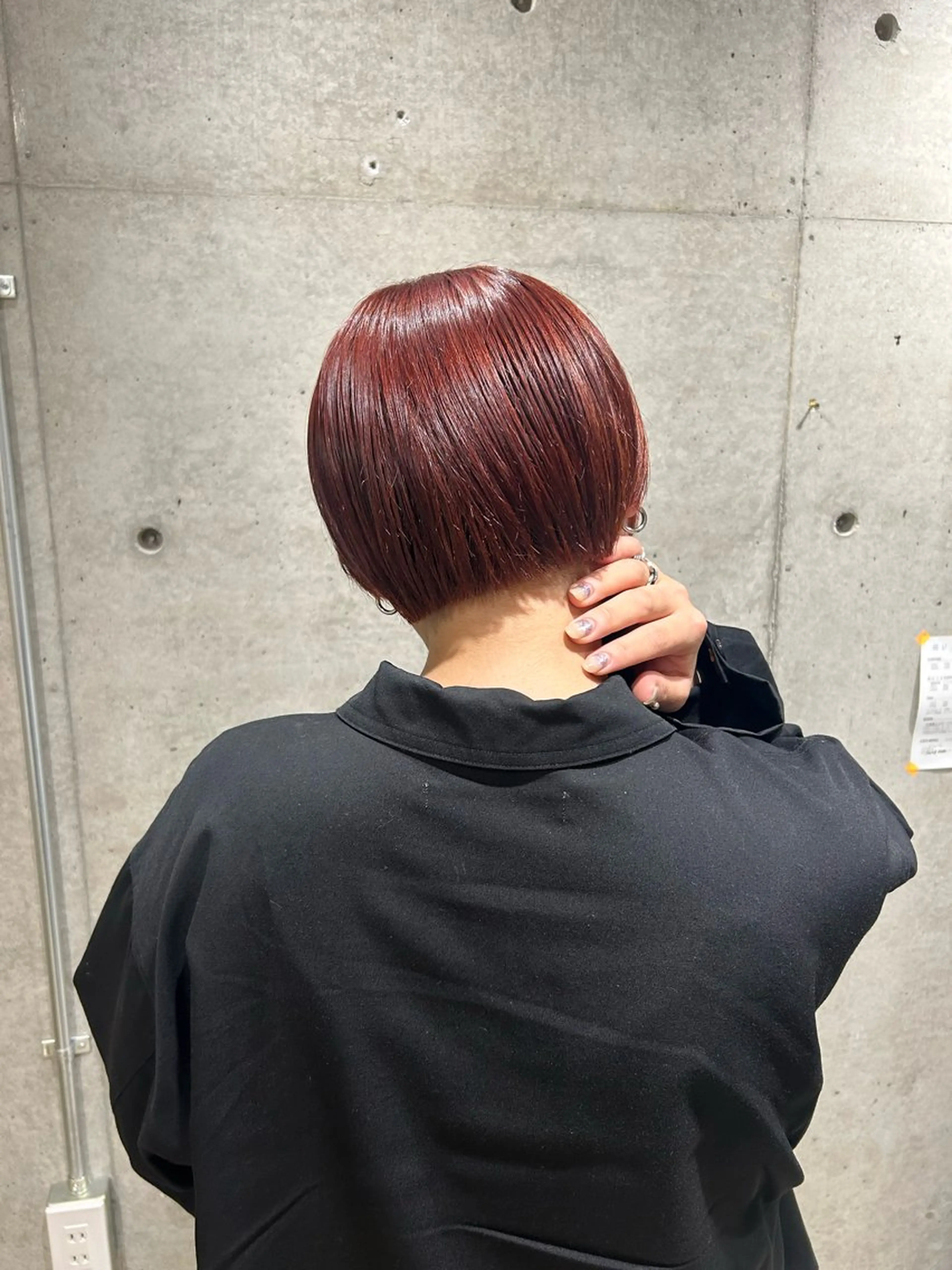 ミディアム ボブ BUiK所属・梅田 柚綺乃のヘアスタイル