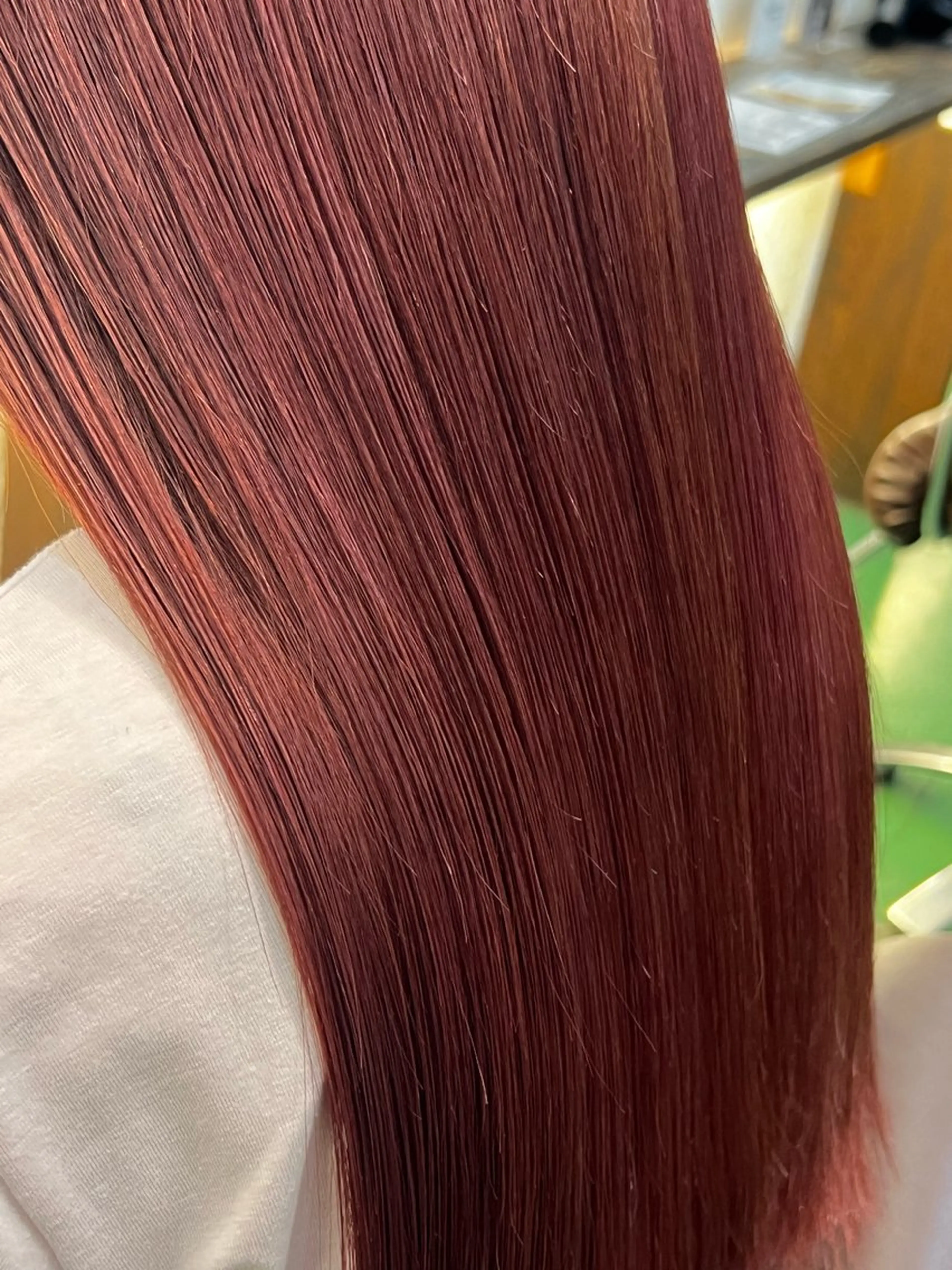 ロング カラー 透明感/血色カラー/ 似合せレイヤー/ゆいのヘアスタイル