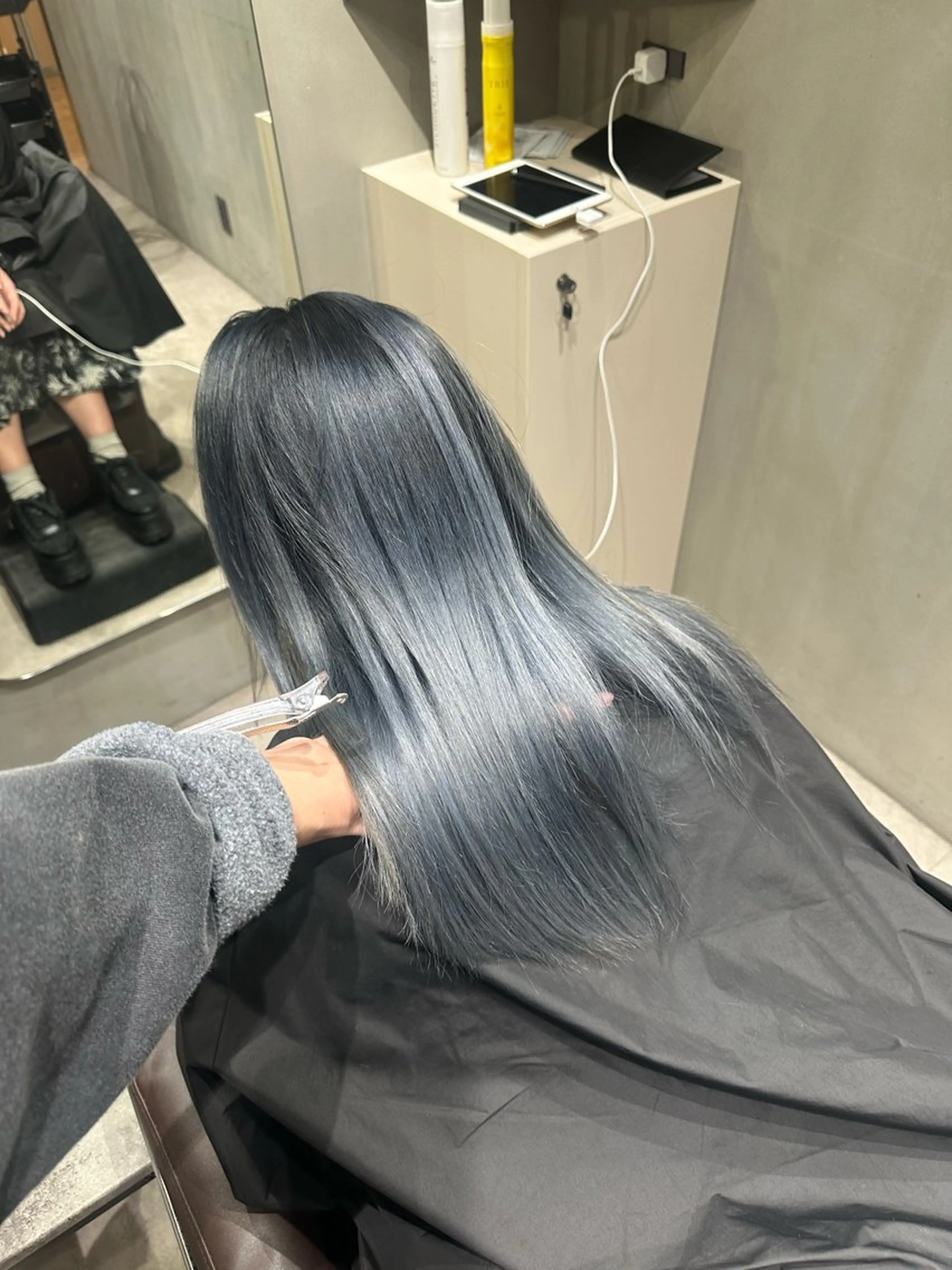 ロング カラー ヘアカラー メンズバレイヤージュ /町田木村悠月のヘアスタイル