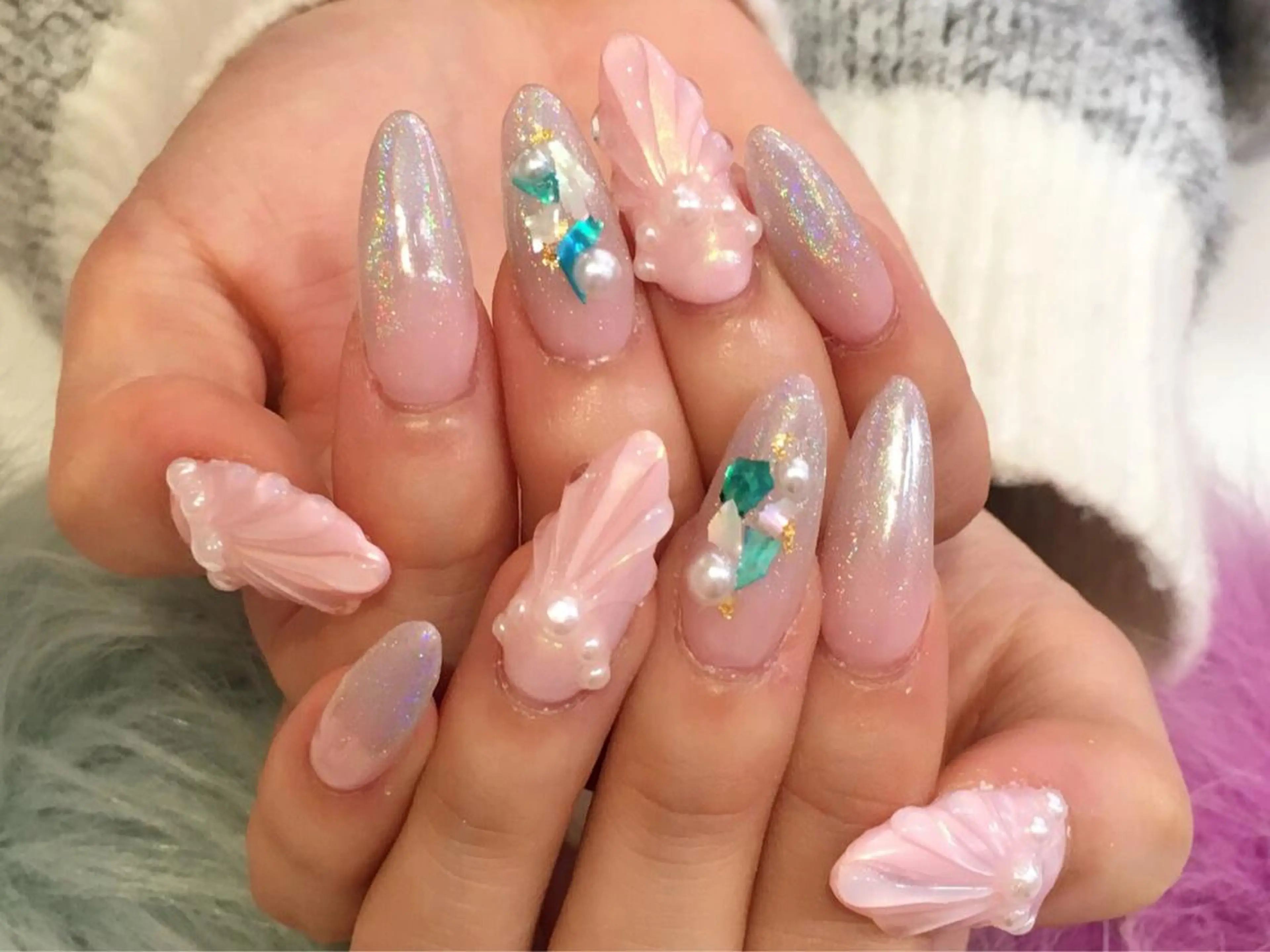 セミロング カラー メンズ キッズ ネイル 卒業式のヘアスタイル アートネイル フットネイル ジェルネイル 卒業式 NAILSGOGO shibuyaのネイルデザイン