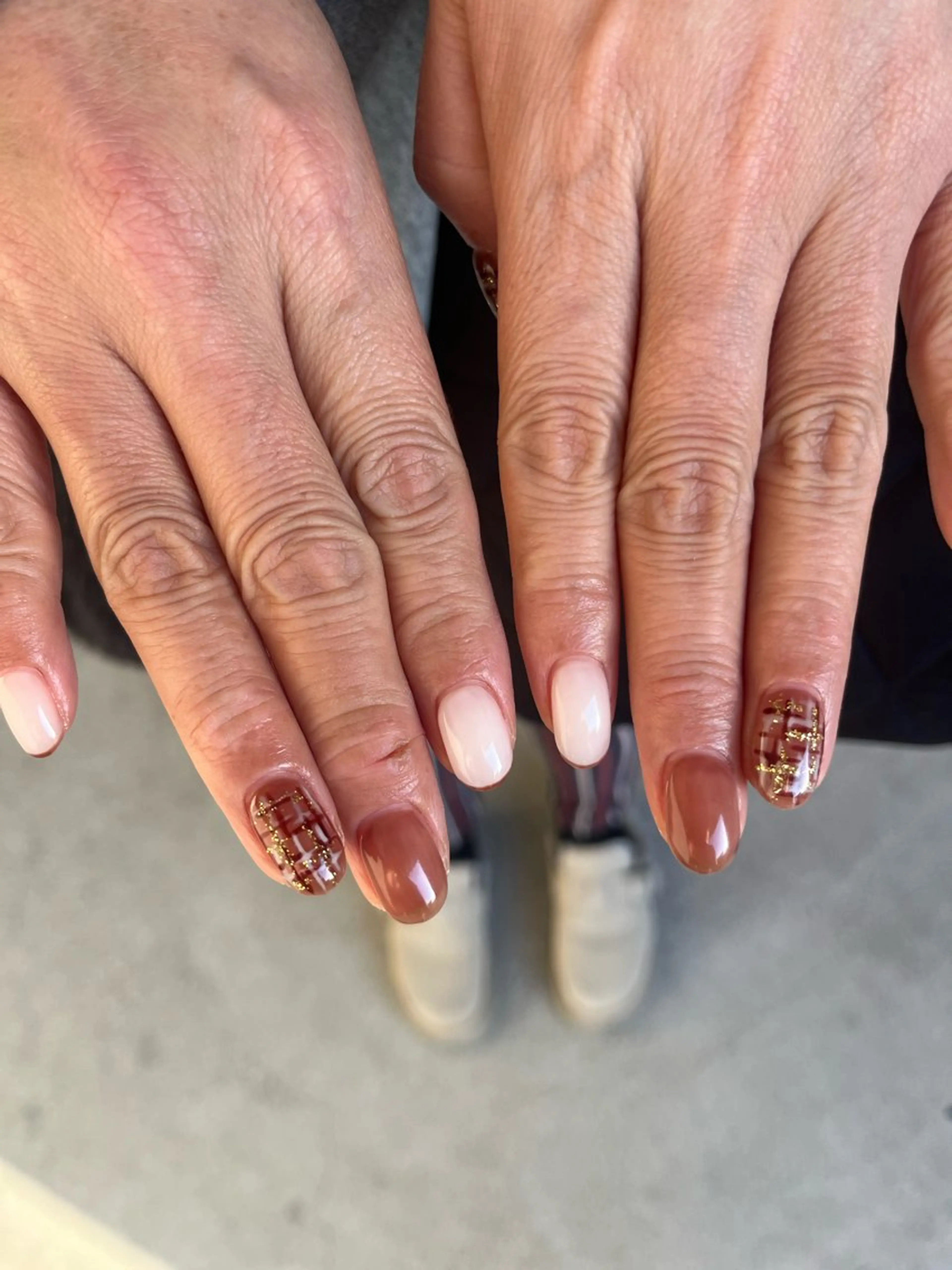 ネイル バレンタイン Belle  âme Mioのネイルデザイン