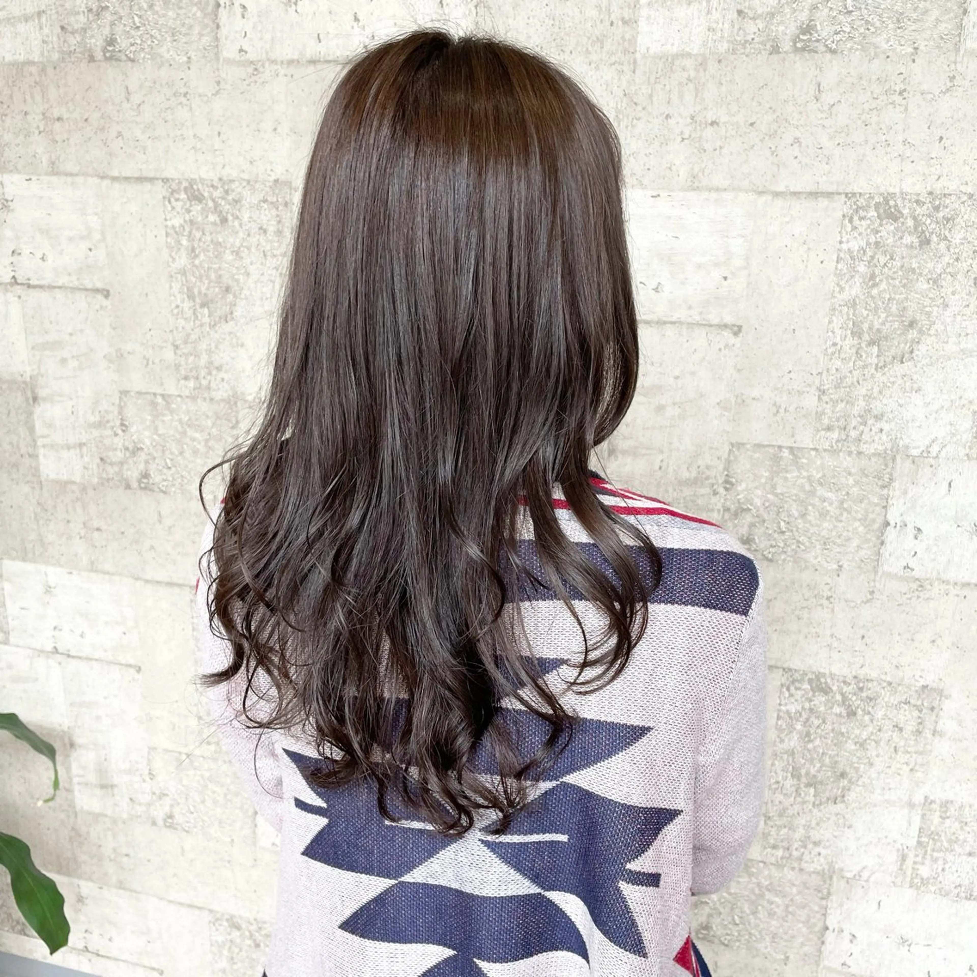 ロング カラー パーマ デジタルパーマ 村上 遥香 店長スタイリストのヘアスタイル