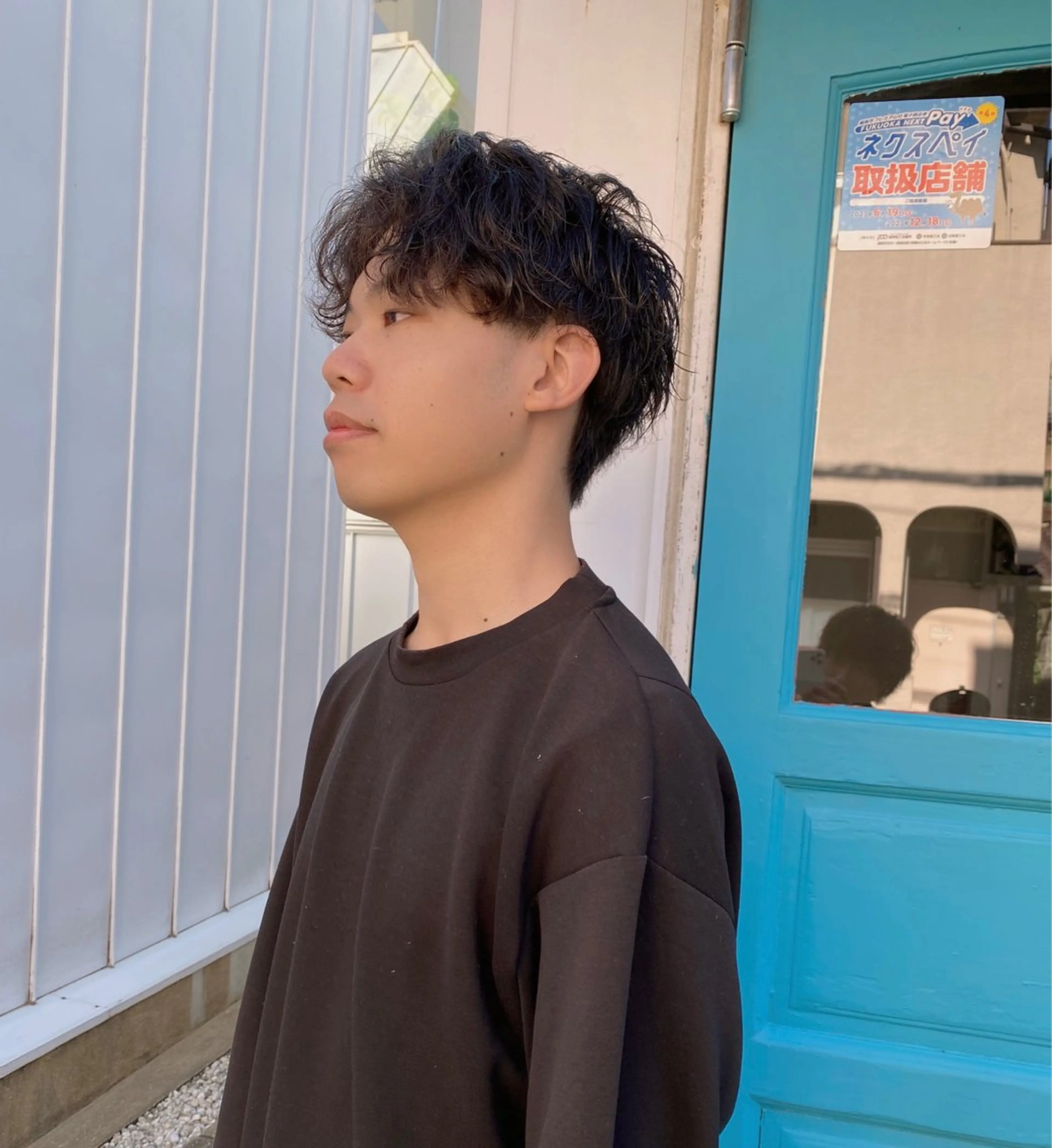 メンズパーマセット🌀✨スタイリングが楽でカッコよく✨12300➡︎➡︎8800円​〜​✂︎✨の写真