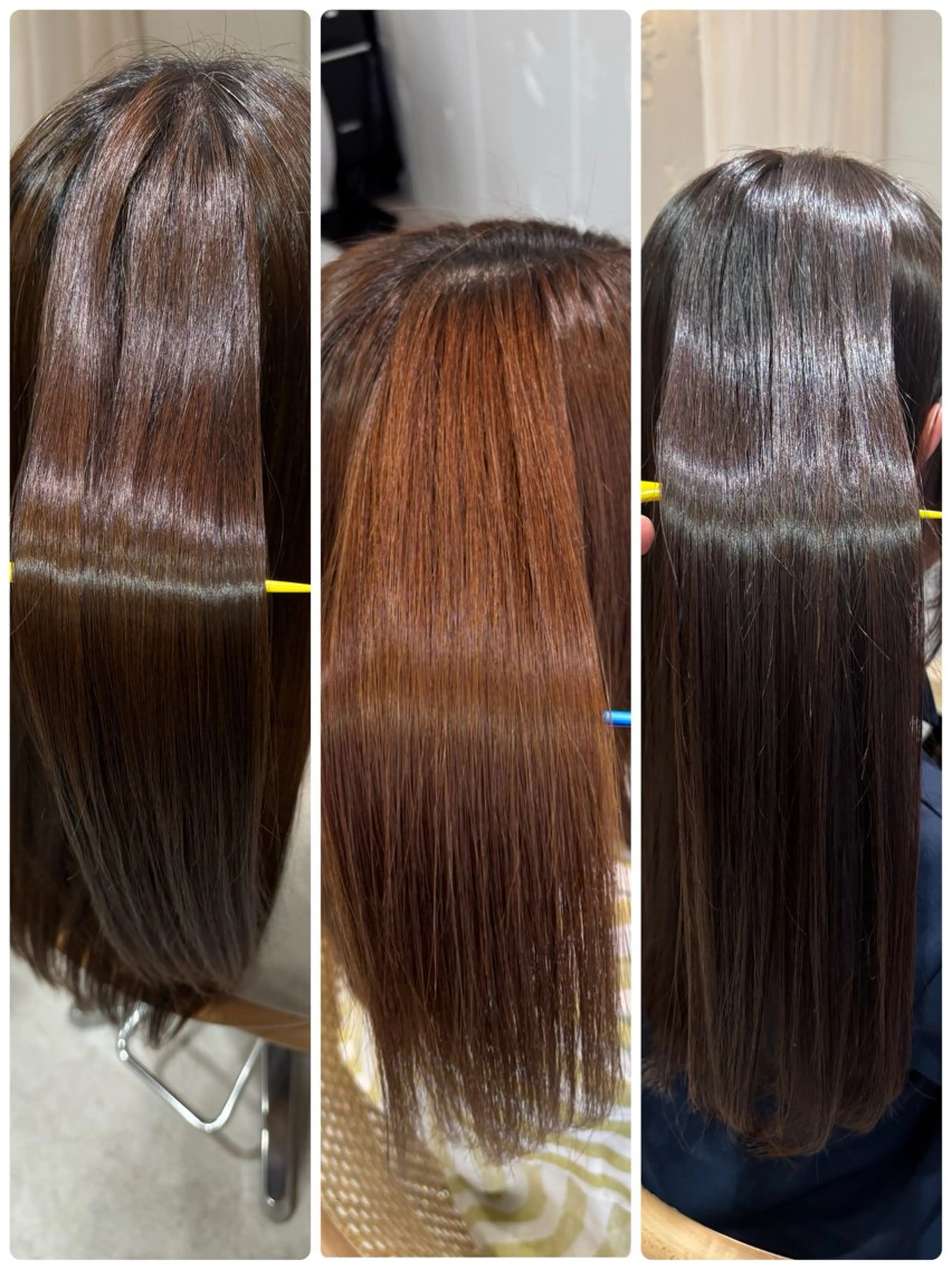 縮毛矯正(カット無し)の写真