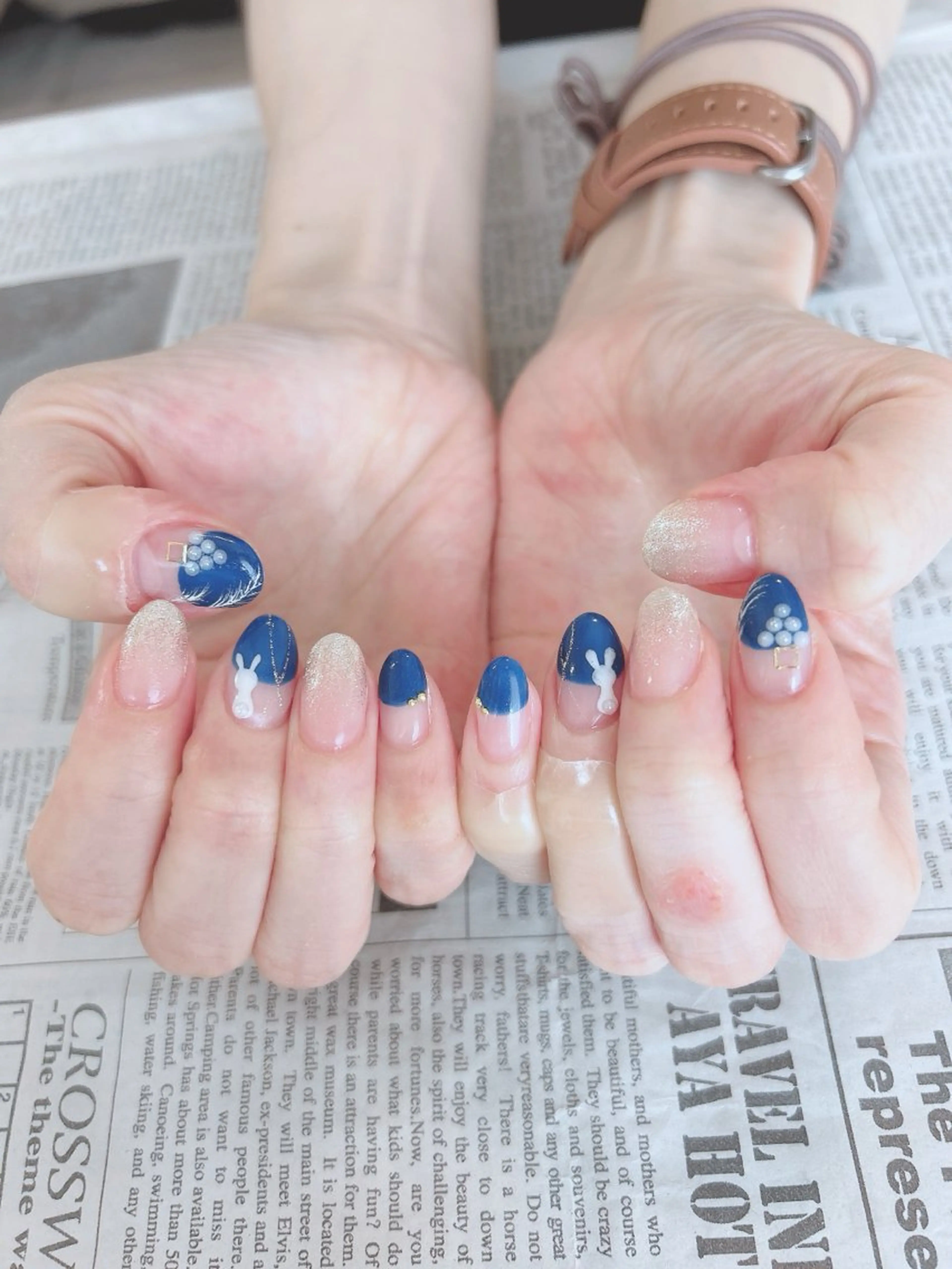 ネイル ハンドネイル ハンドケア 森山 舞のネイルデザイン