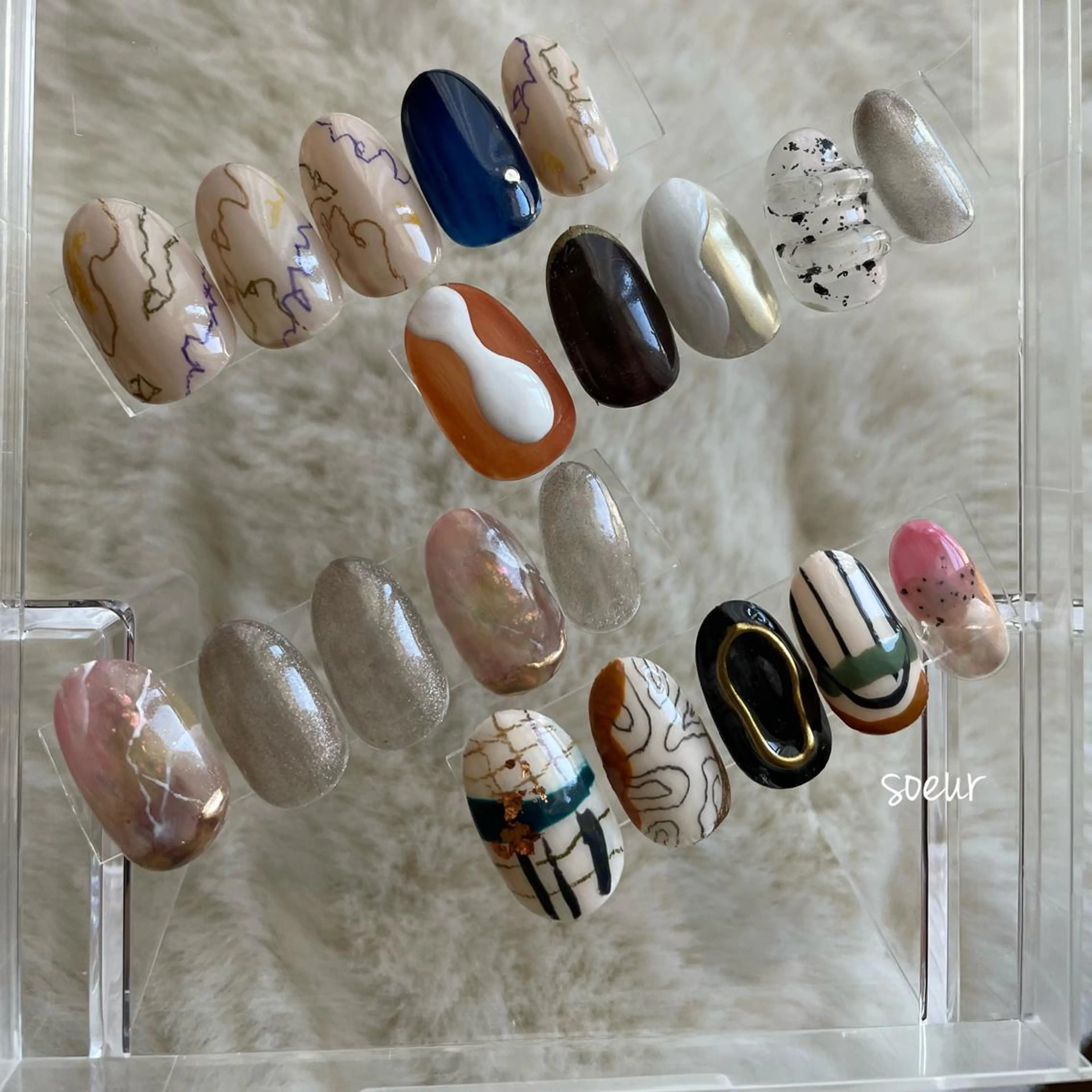 ネイル soeur_ 武蔵浦和のネイルデザイン