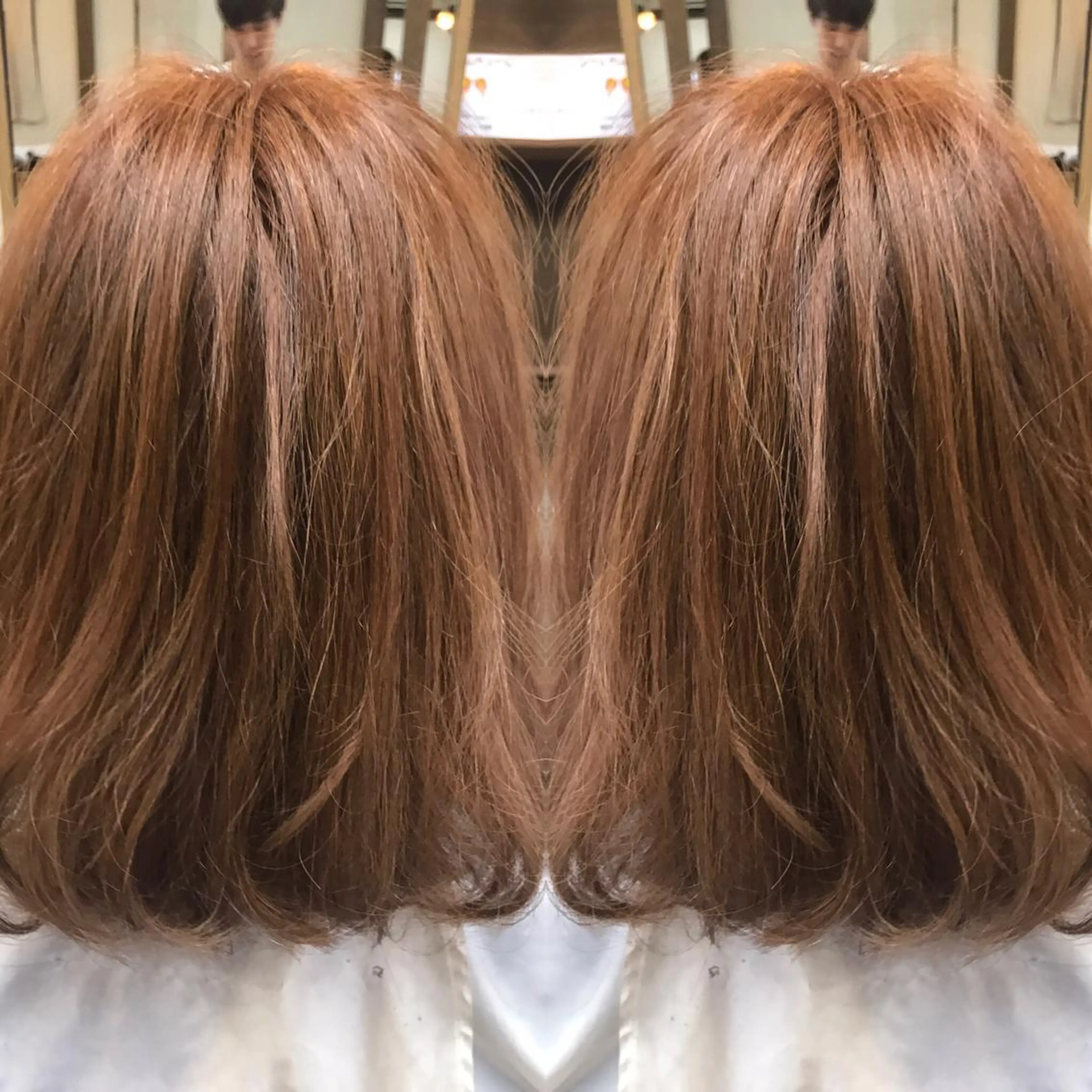 ミディアム カラー ショート&ボブ井上 菜樹のヘアスタイル