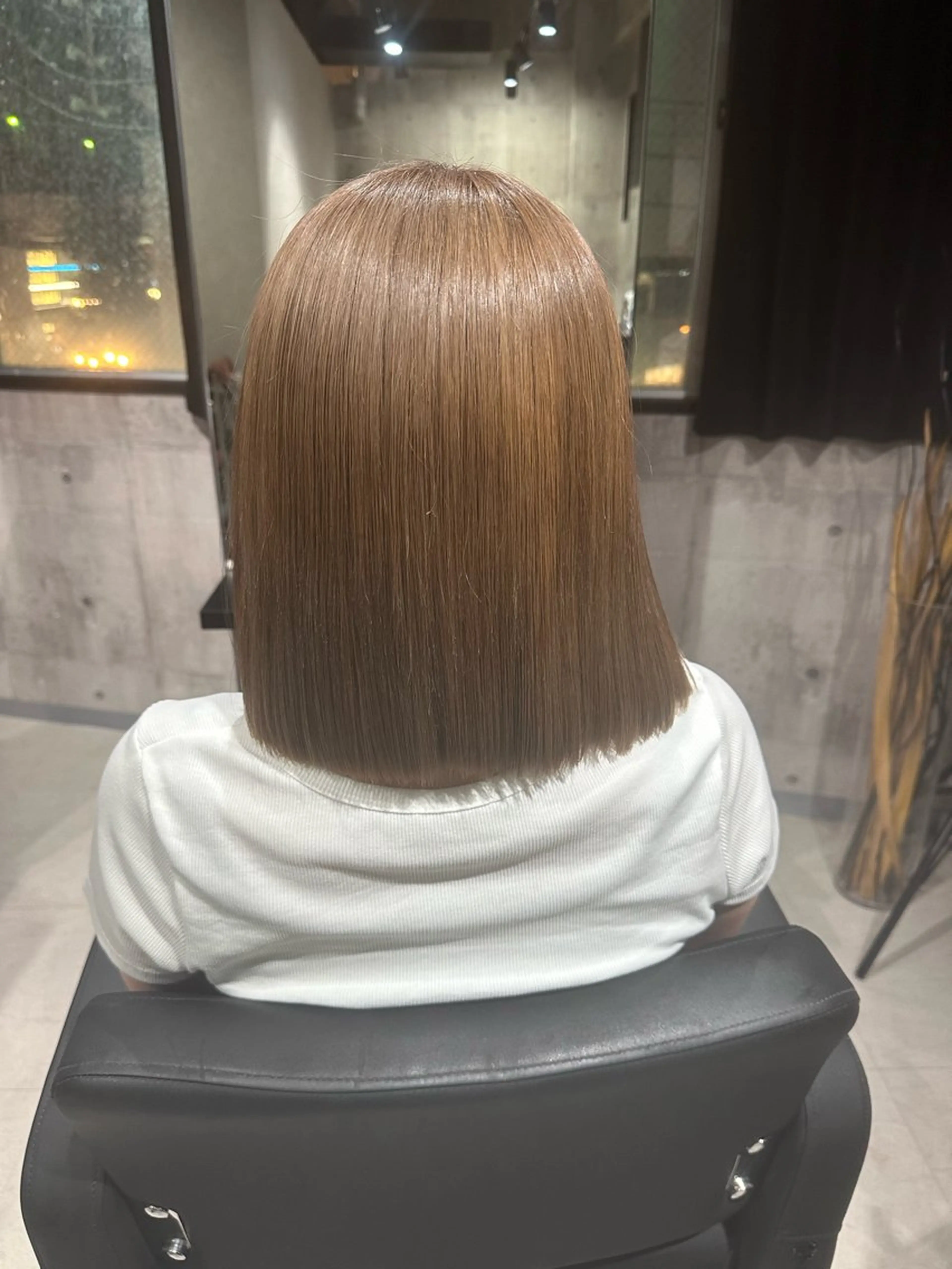 ミディアム カラー ヘアカラー トリートメント カラー/ヘッドスパ 🐱ERI🐱のヘアスタイル