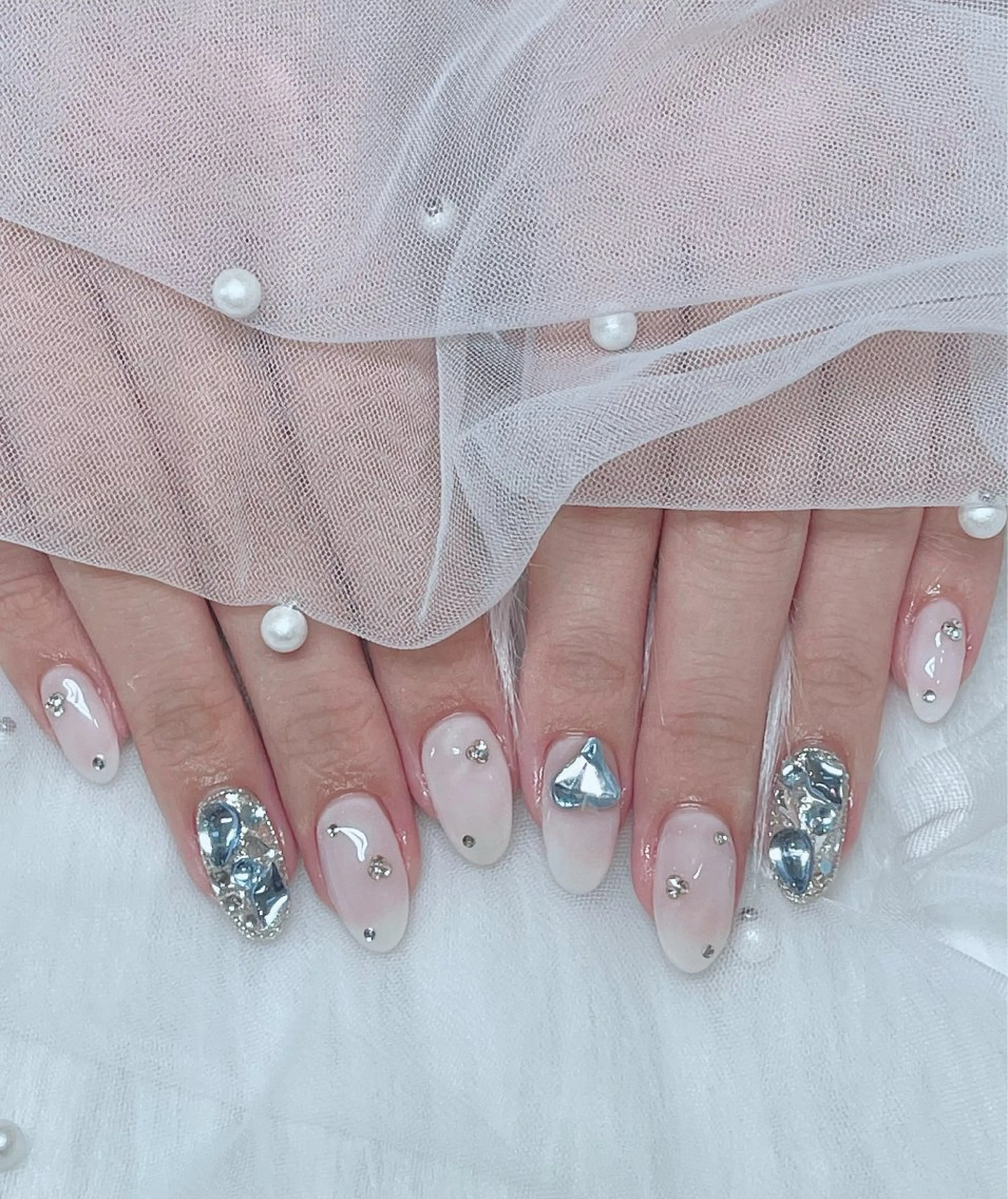 ネイル WAKANA 𖤐 ̖́-のネイルデザイン